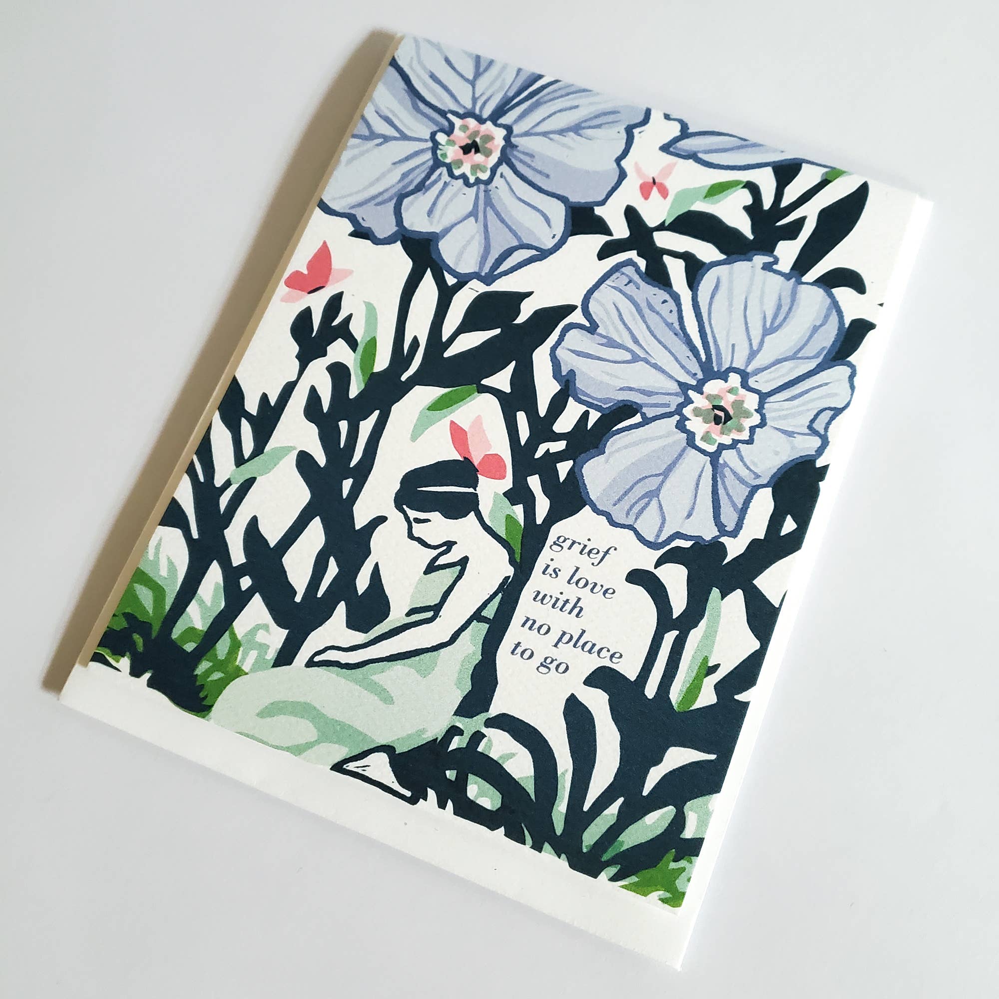Grief is Love Sympathy Card - Image 4