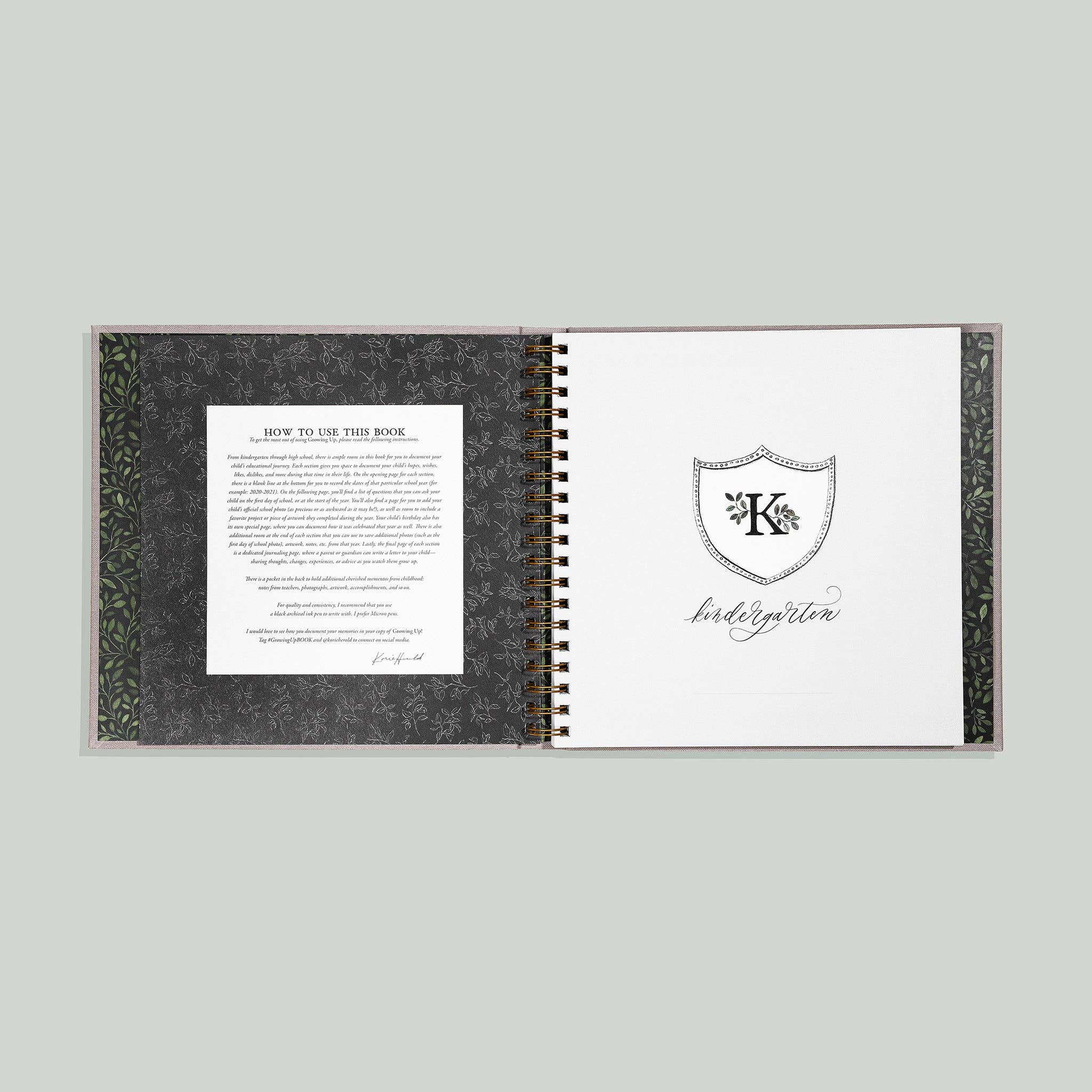 Growing Up: A Modern Memory Book for the School Years - Image 3