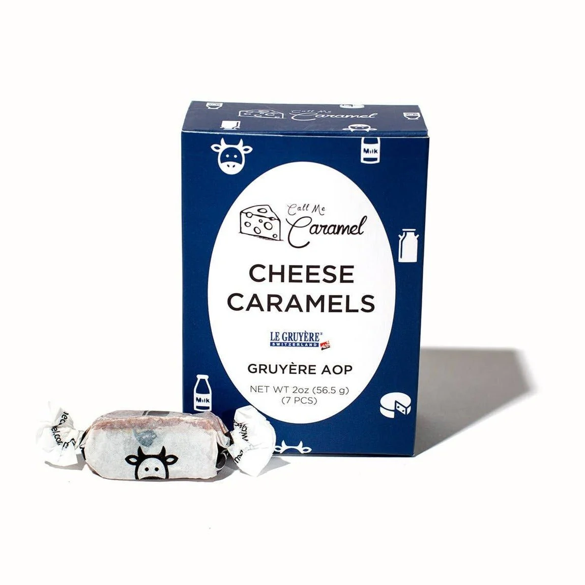Gruyère AOP Cheese Caramels 2oz Box