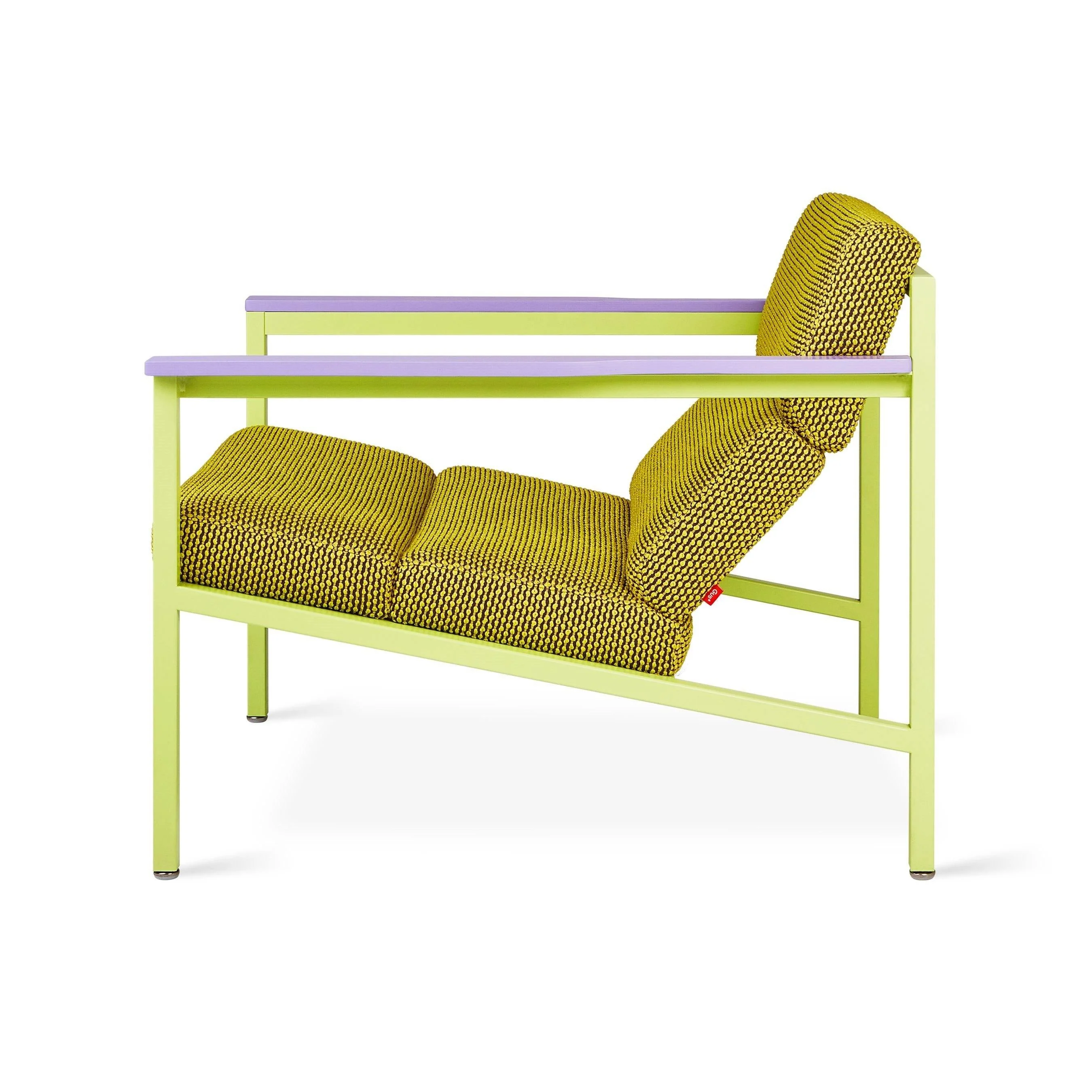Gus* x LUUM Halifax Chair: Violet Pop Chatoyant - Image 2