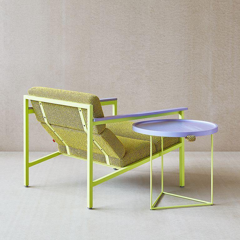 Gus* x LUUM Halifax Chair: Violet Pop Chatoyant - Image 5