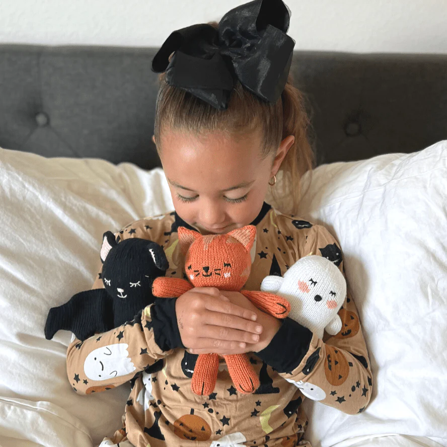 Baby Pumpkin Cat Stuffed Animal - Image 2