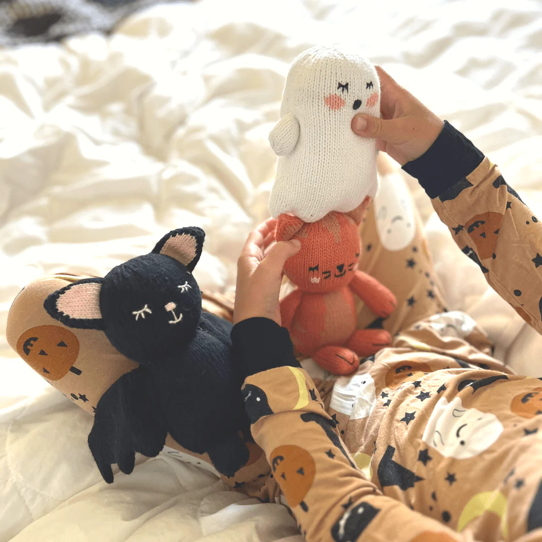 Baby Pumpkin Cat Stuffed Animal - Image 3