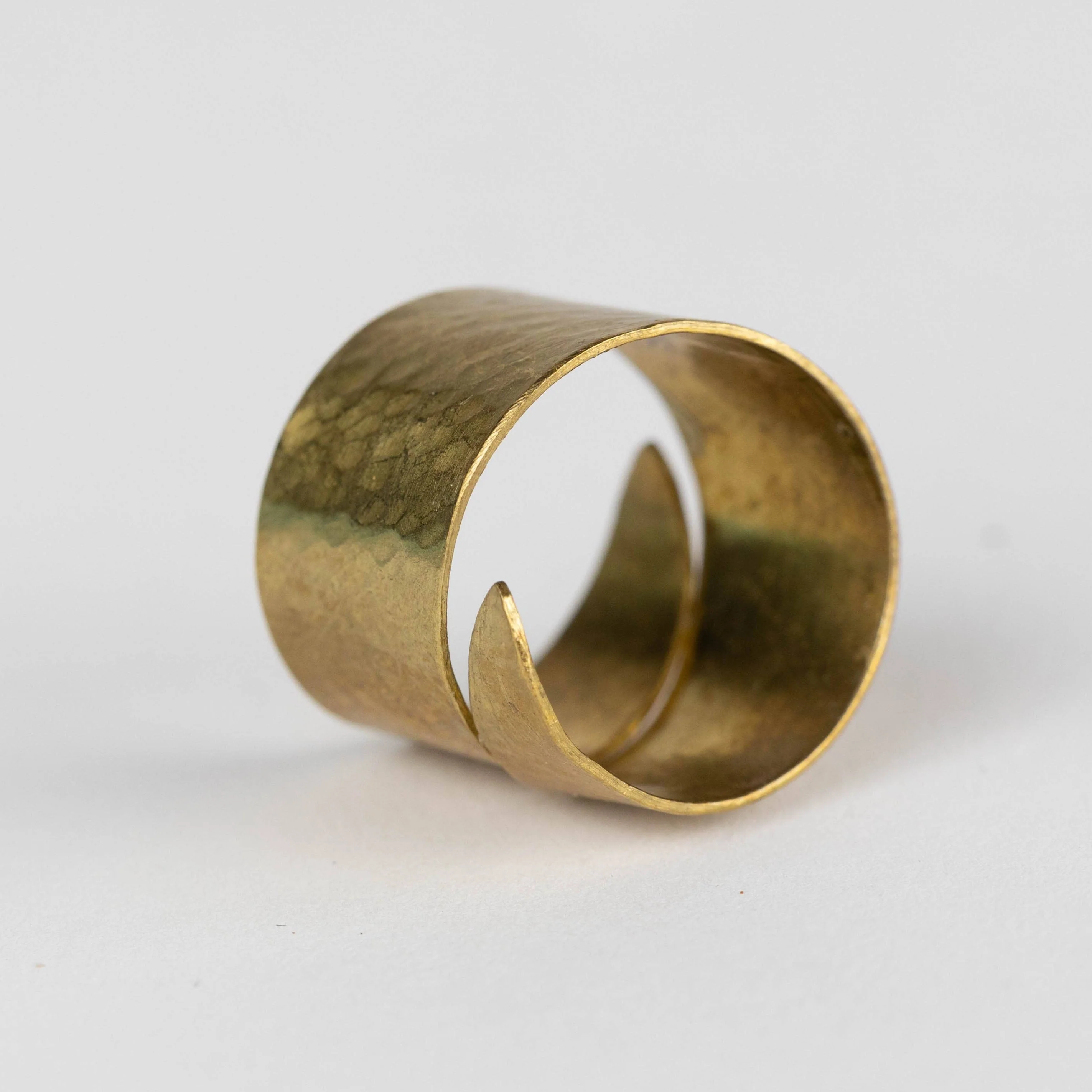 Hammered Wrap Ring - Image 2
