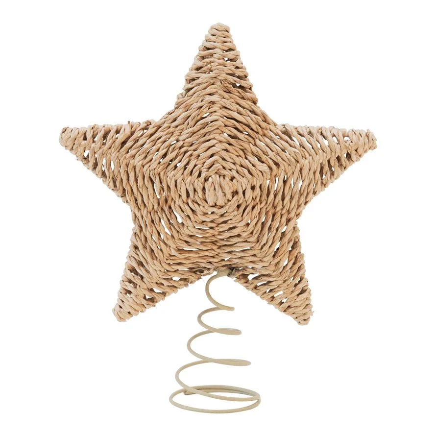 Hand-Woven Bankuan Star Tree Topper - Image 2