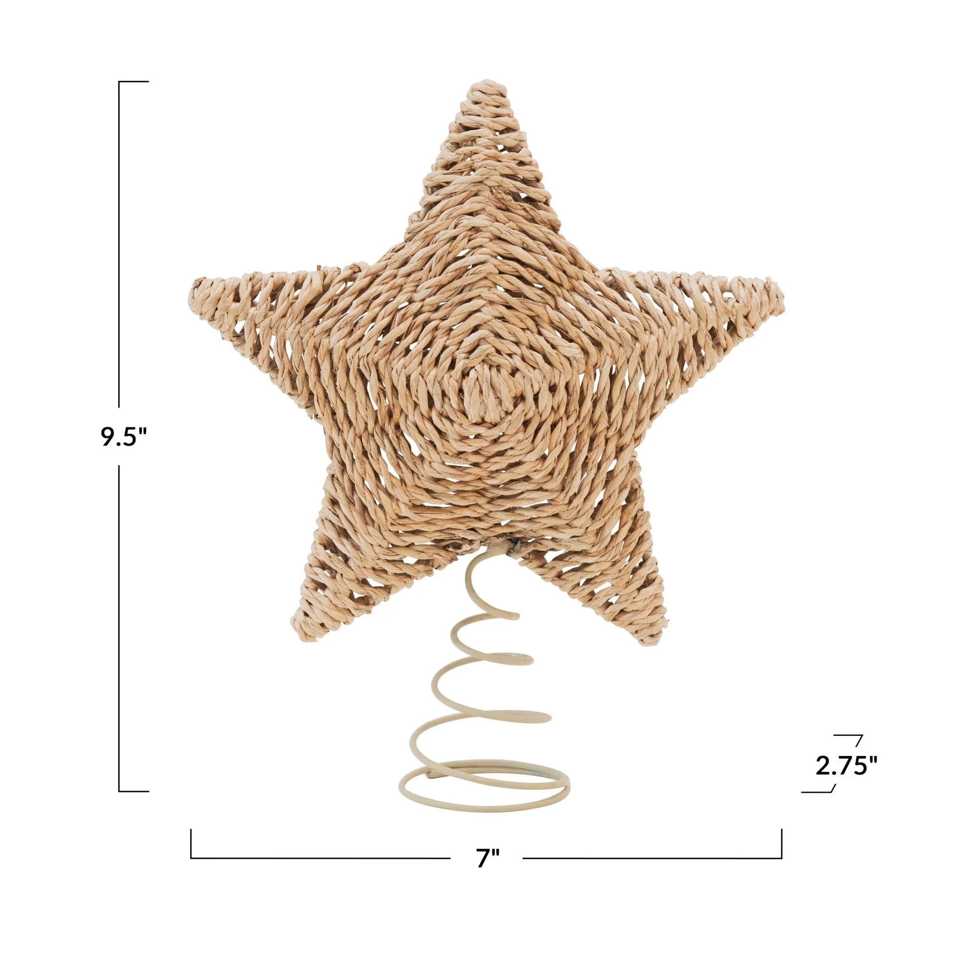 Hand-Woven Bankuan Star Tree Topper - Image 3