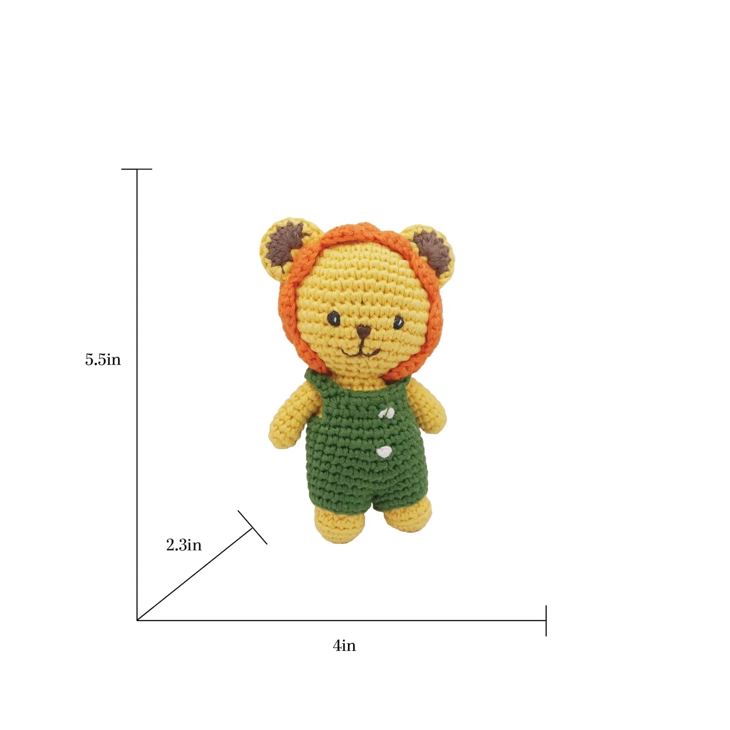 Junior Leo Crochet Doll - Image 4