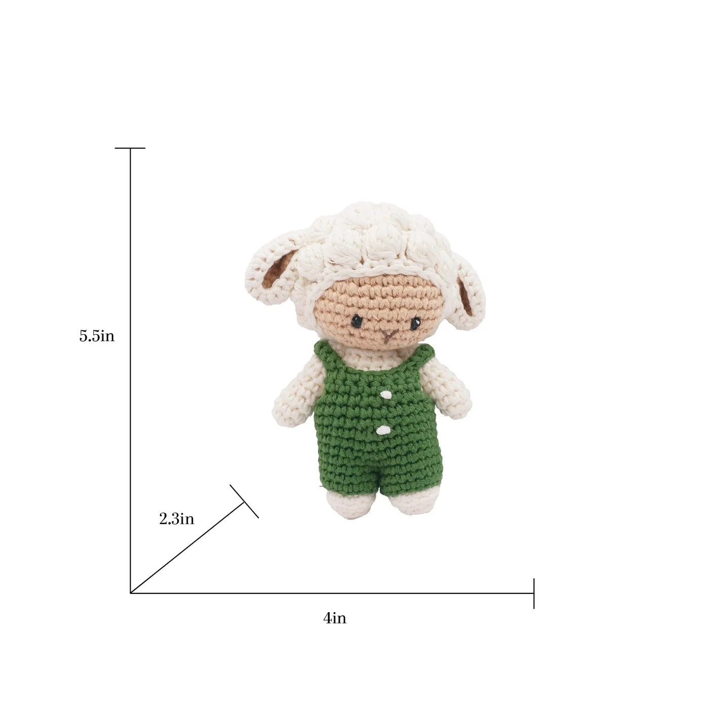Junior Poppy Crochet Doll - Image 3