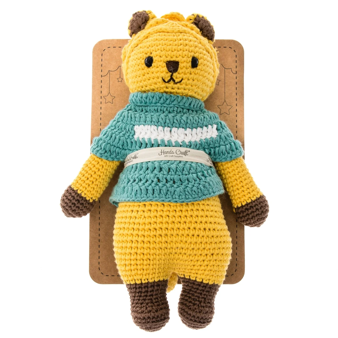 Little Knight Leo Crochet Doll - Image 5