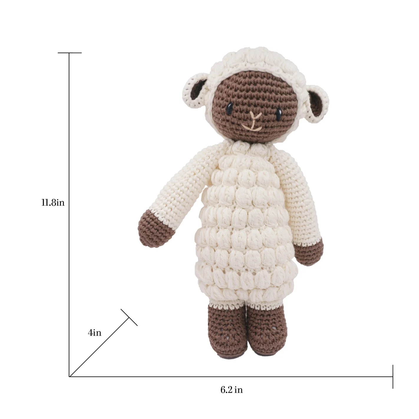 Little Knight Poppy Crochet Doll - Image 5