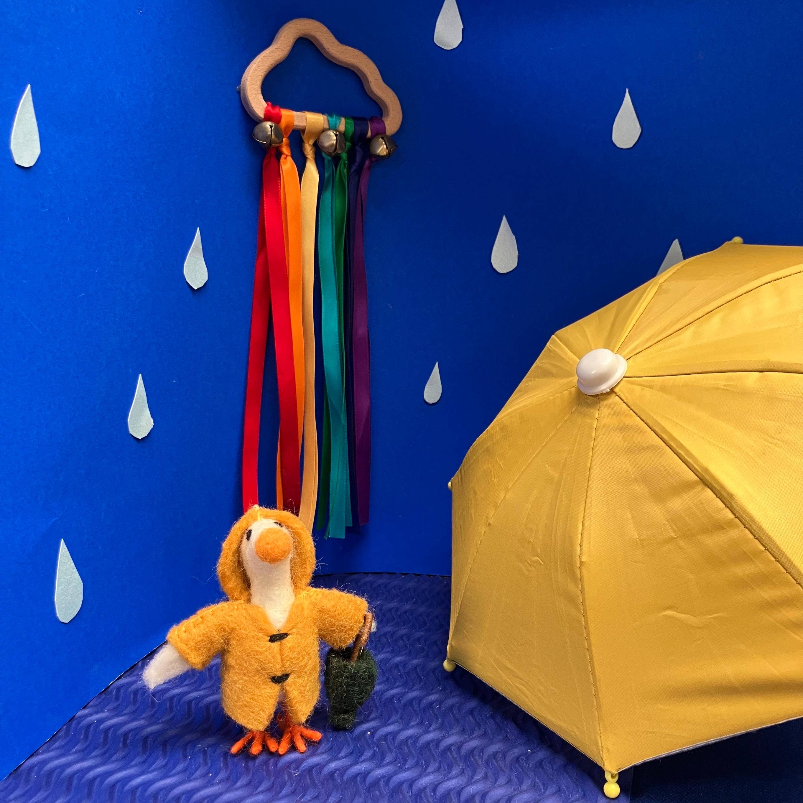 Puddles the Goose Felt Ornament - Image 2