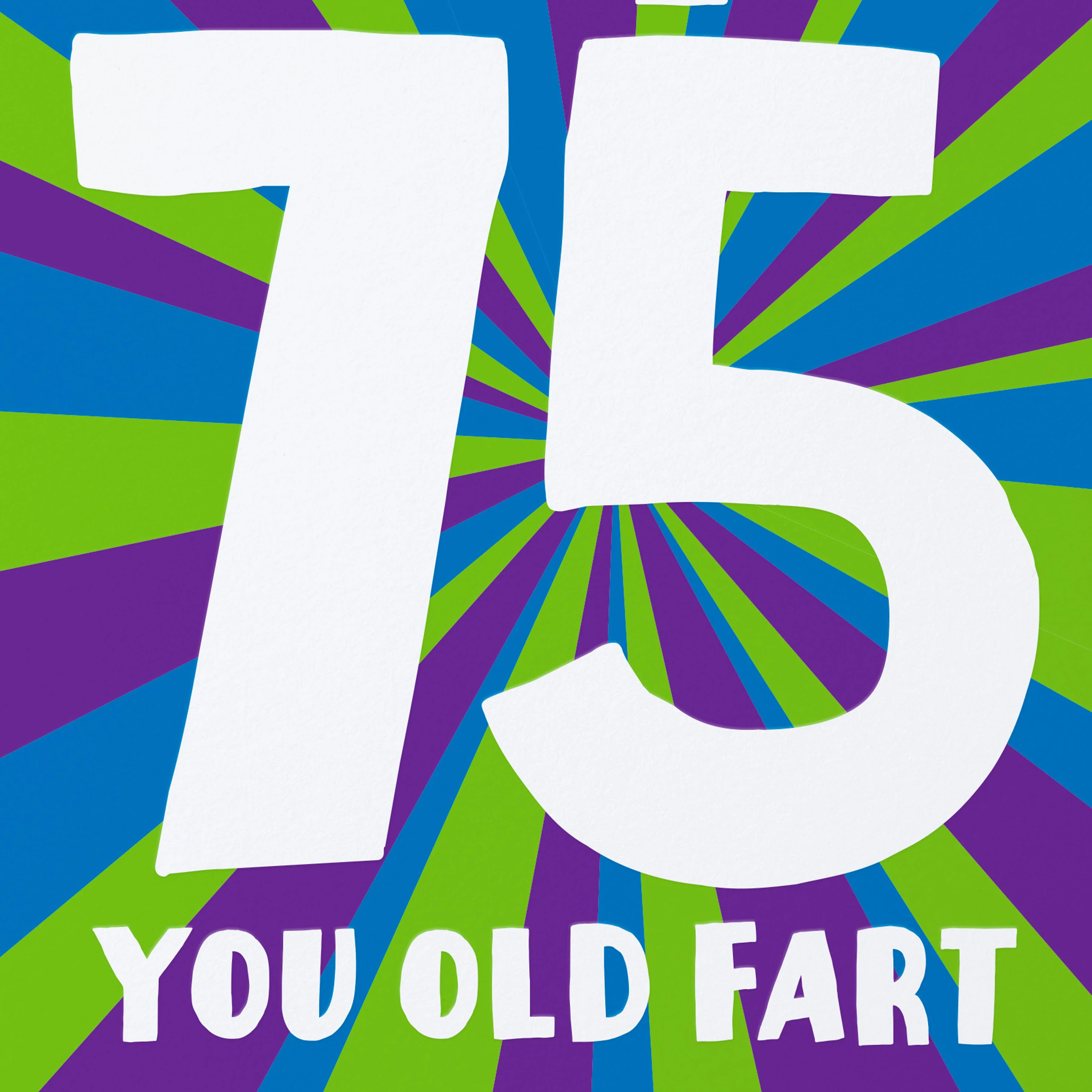 Happy 75th Birthday Card - Image 2