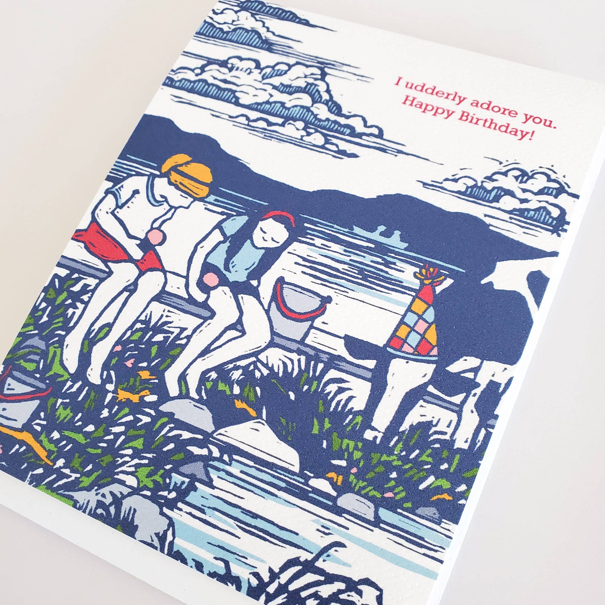Cow & Ice Cream Birthday Card - Image 4