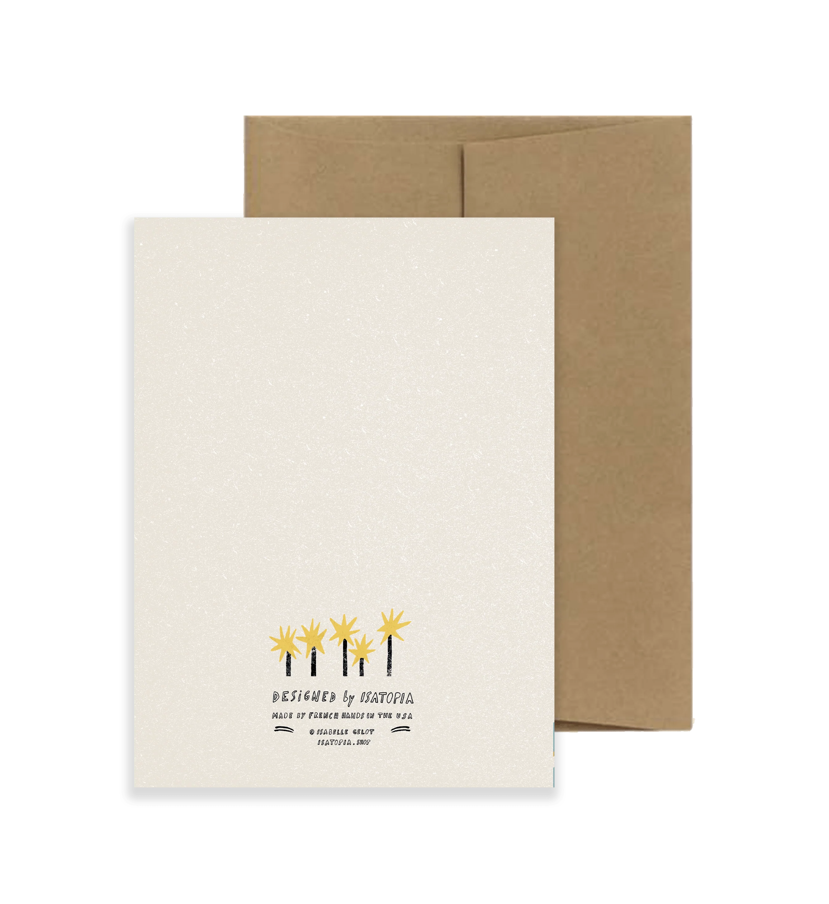 Birthday Cake Folk Design Card - Image 2