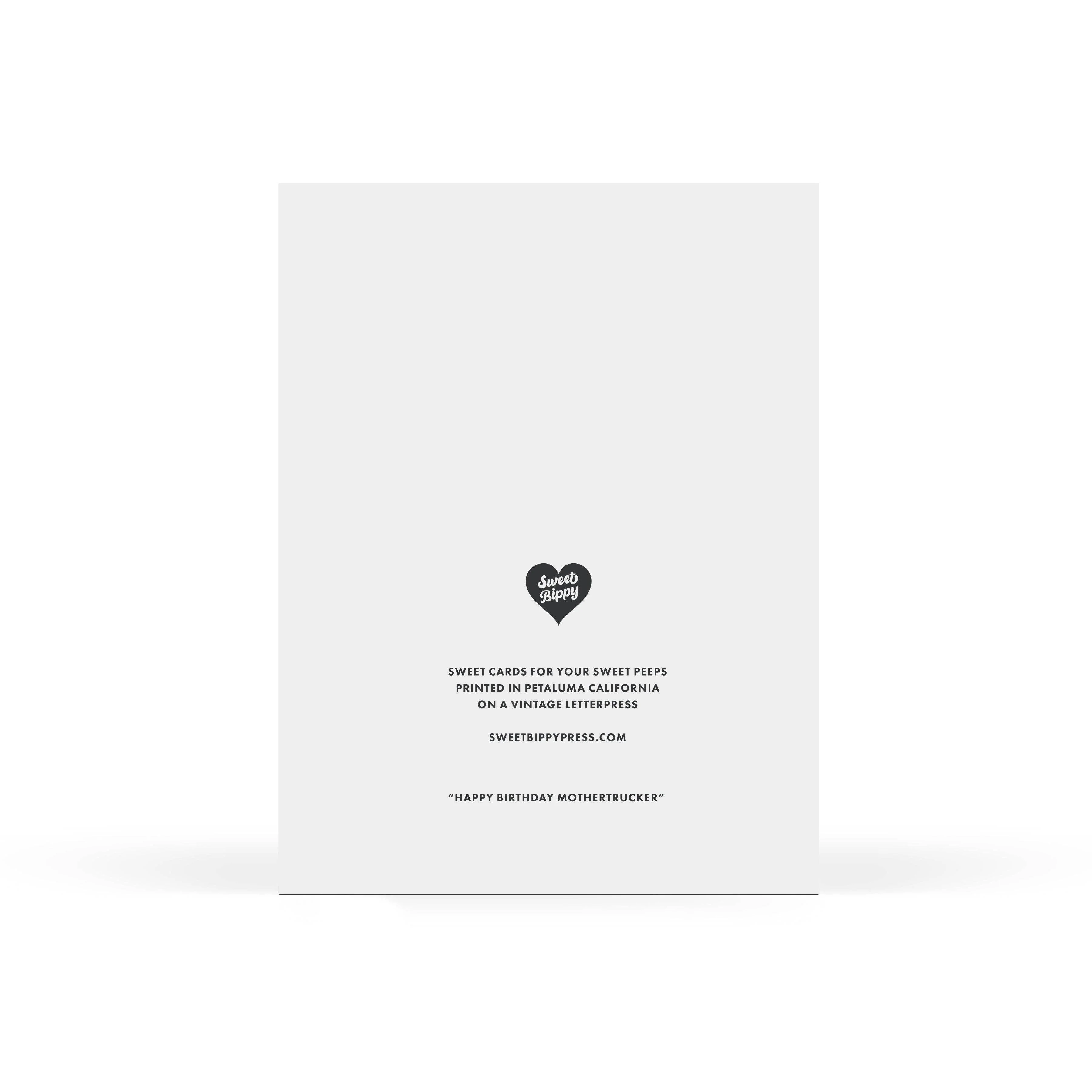 Mothertrucker Birthday Card - Image 2