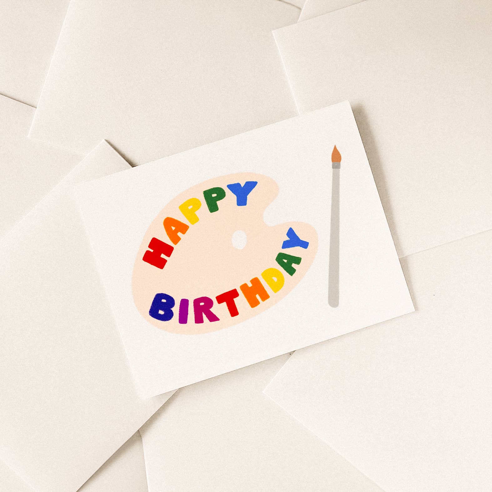 Paint Palette Birthday Card - Image 2