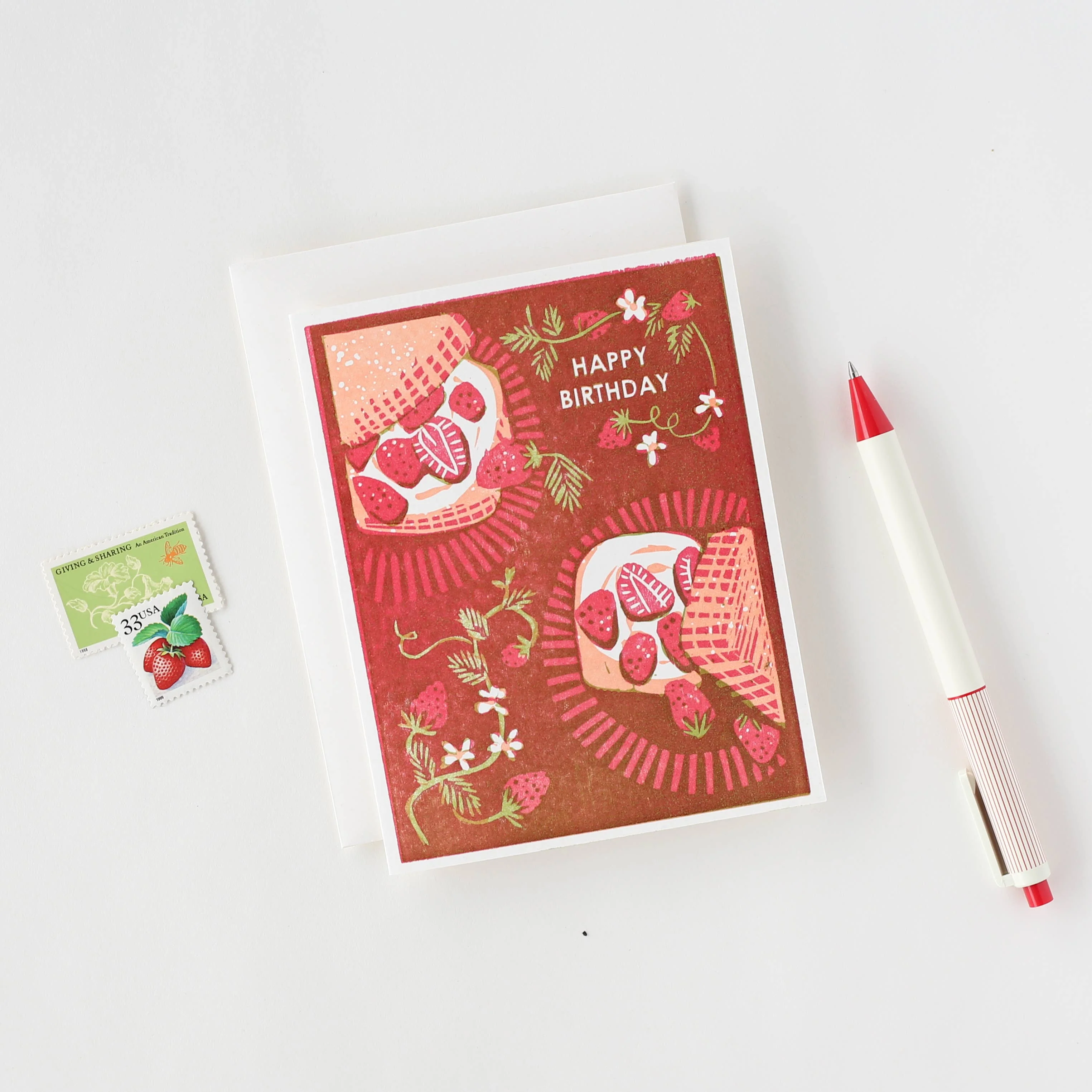 Strawberry Shortcake Birthday Card - Image 3