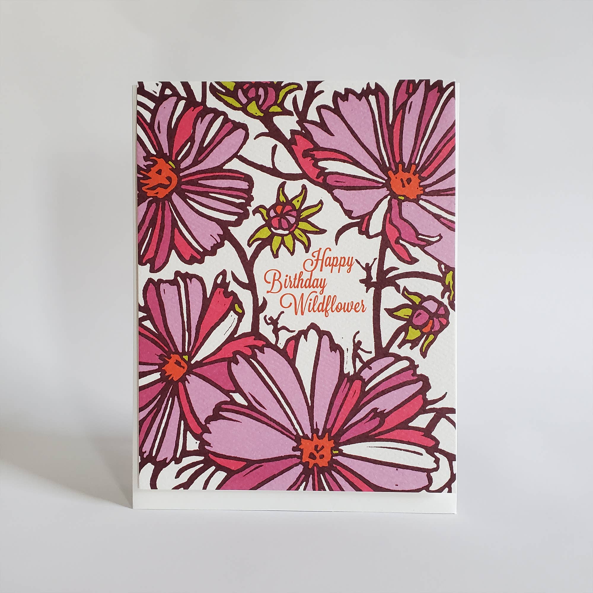 Wildflower Happy Birthday Card - Image 2