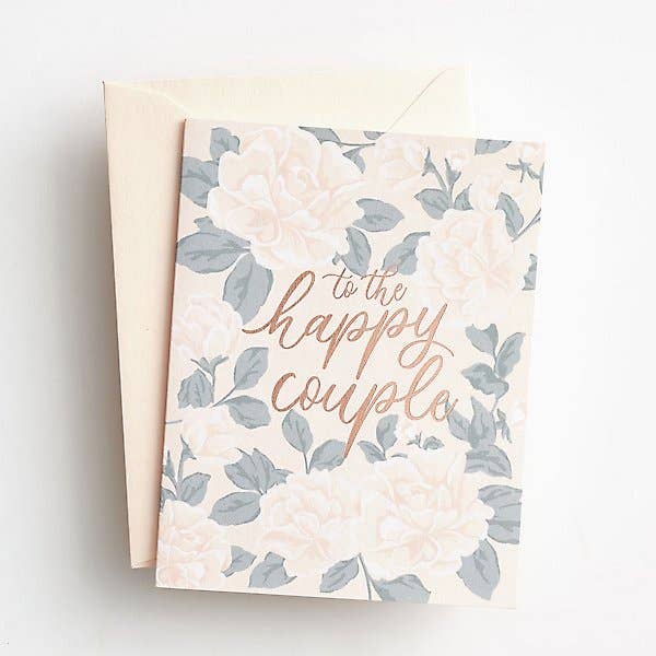 Happy Couple Wedding Card