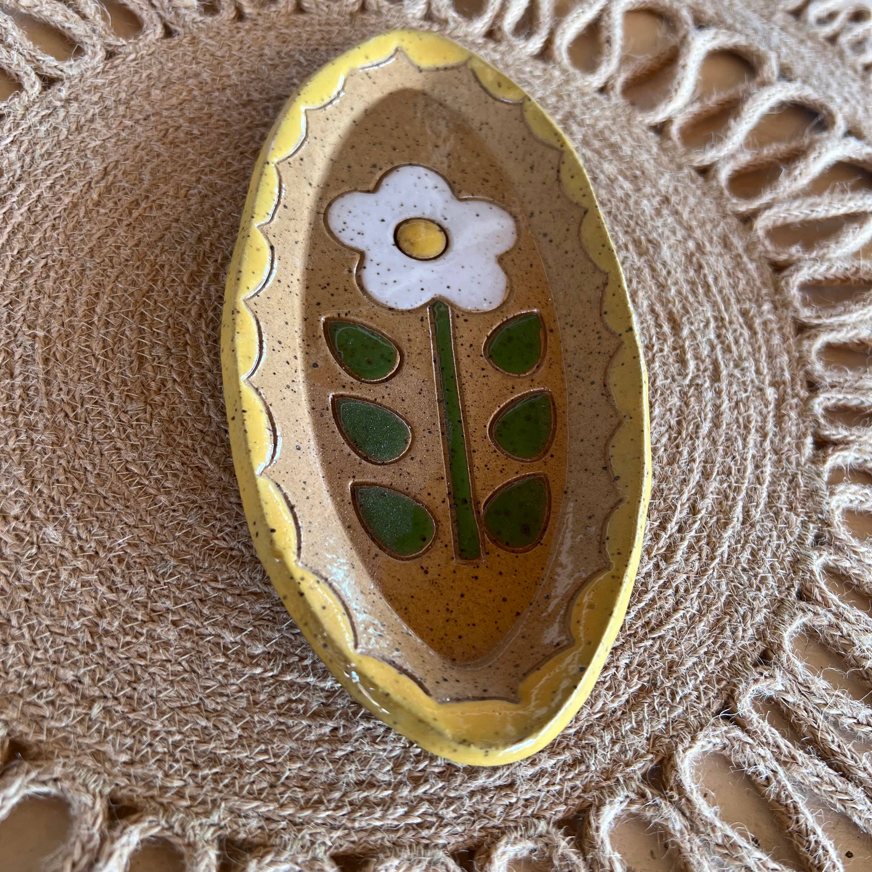 Happy Daisy Oval Dish - Image 2