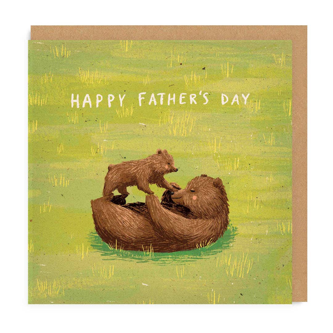 Dad & Cub Father's Day Card