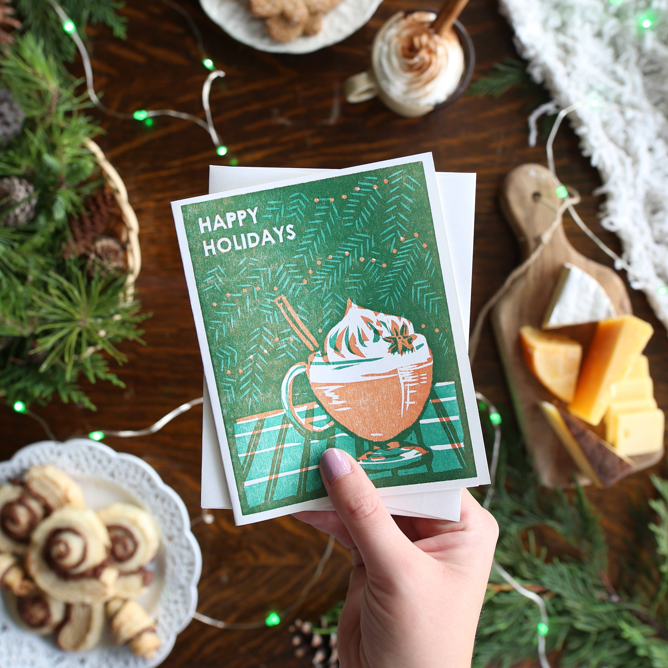 Eggnog Holiday Card Box Set - Image 5
