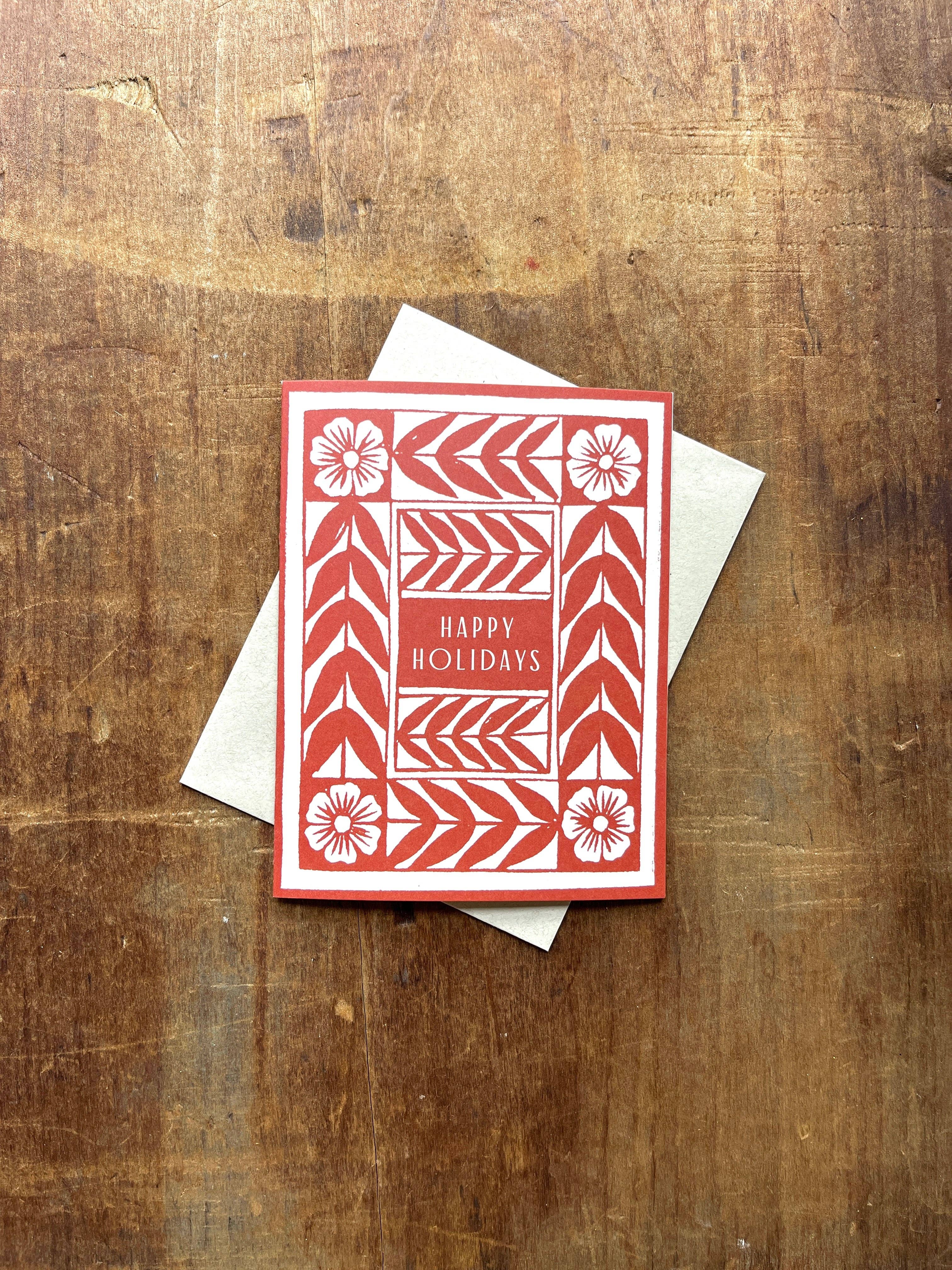 Vine & Flower Holiday Card - Image 11