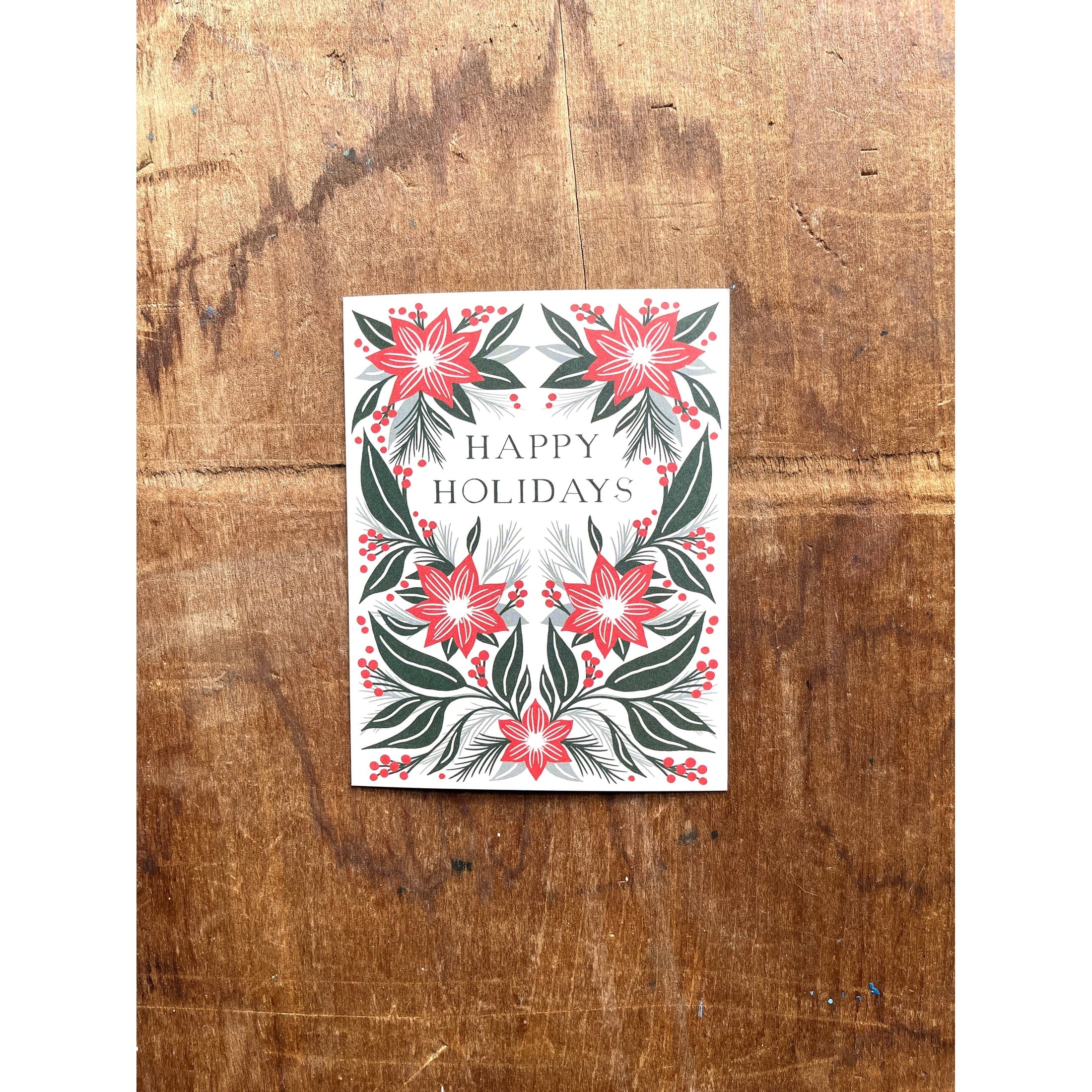 Poinsettia Holiday Card - Image 6