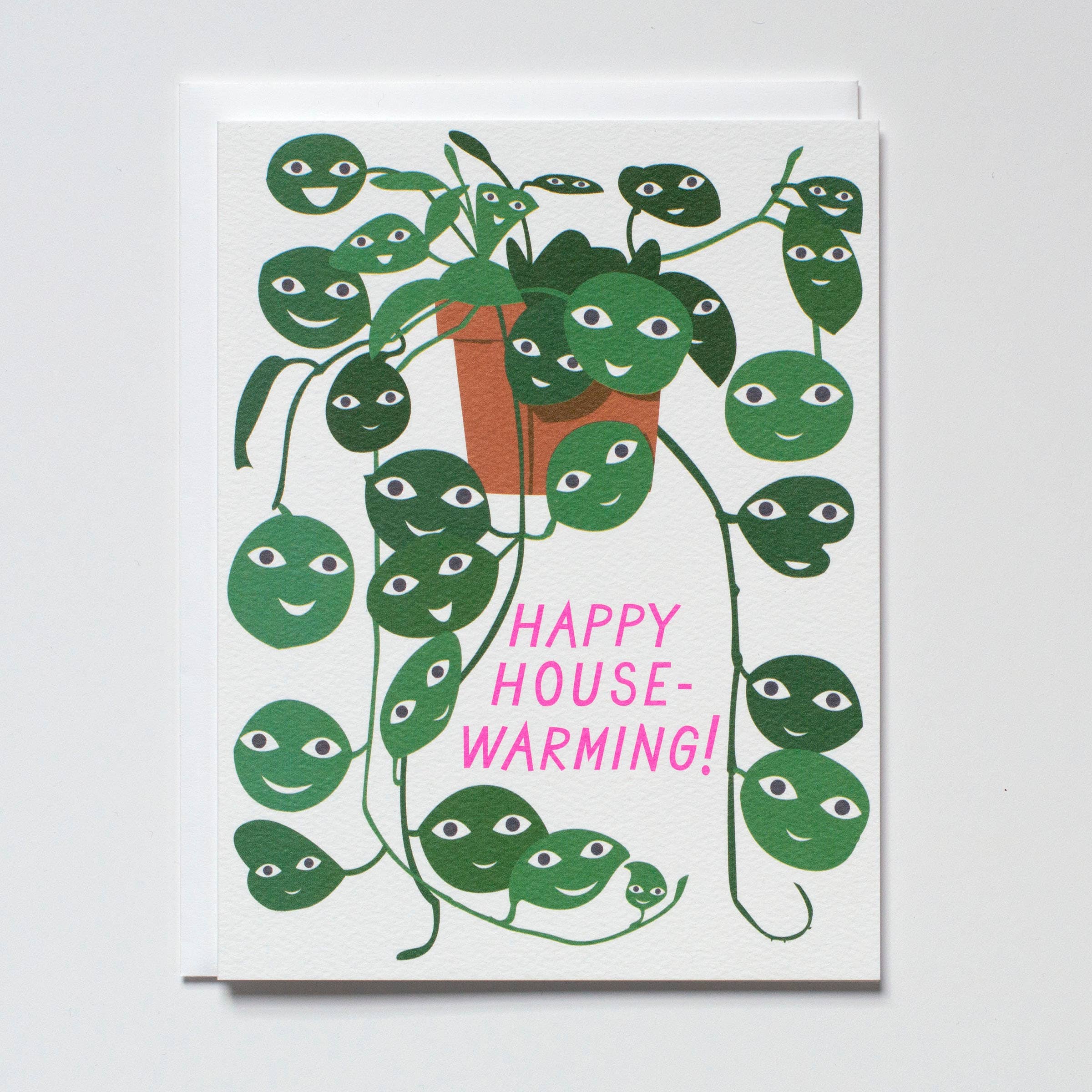 Smiling Houseplants Card