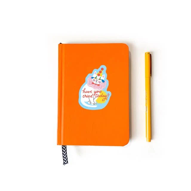 Crying Clown Cat Sticker - Image 2