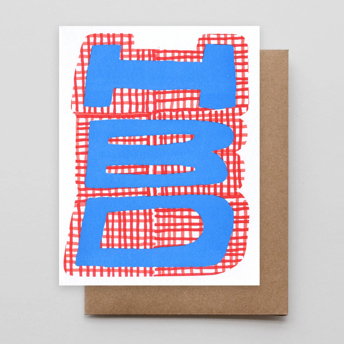 HBD Grid Birthday Card - Image 2