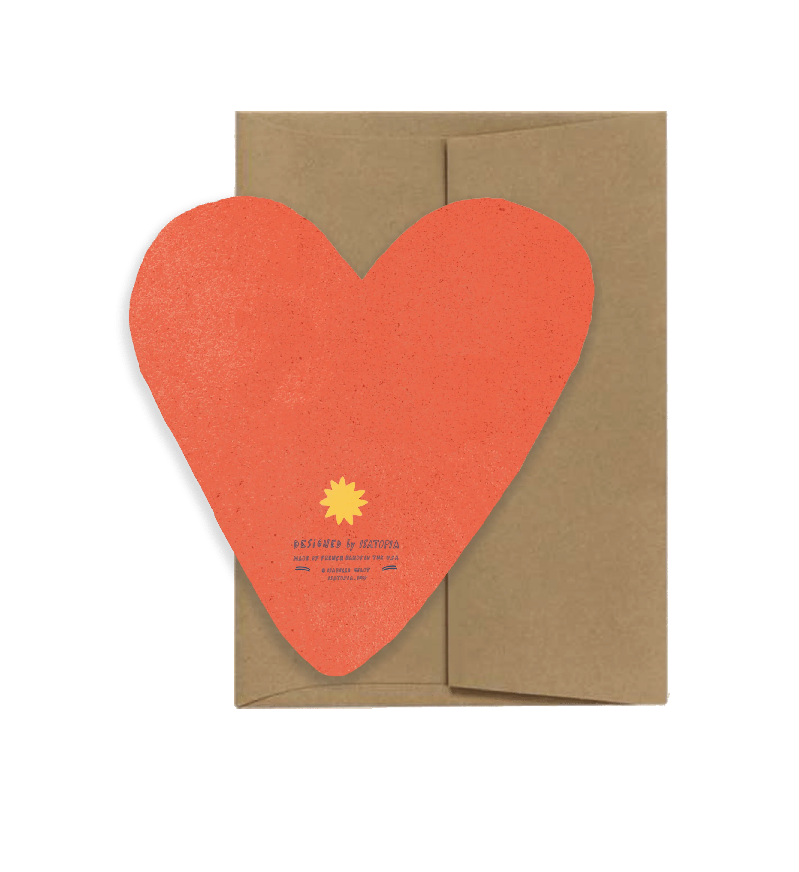 Heart Blink Die Cut Card - Image 2