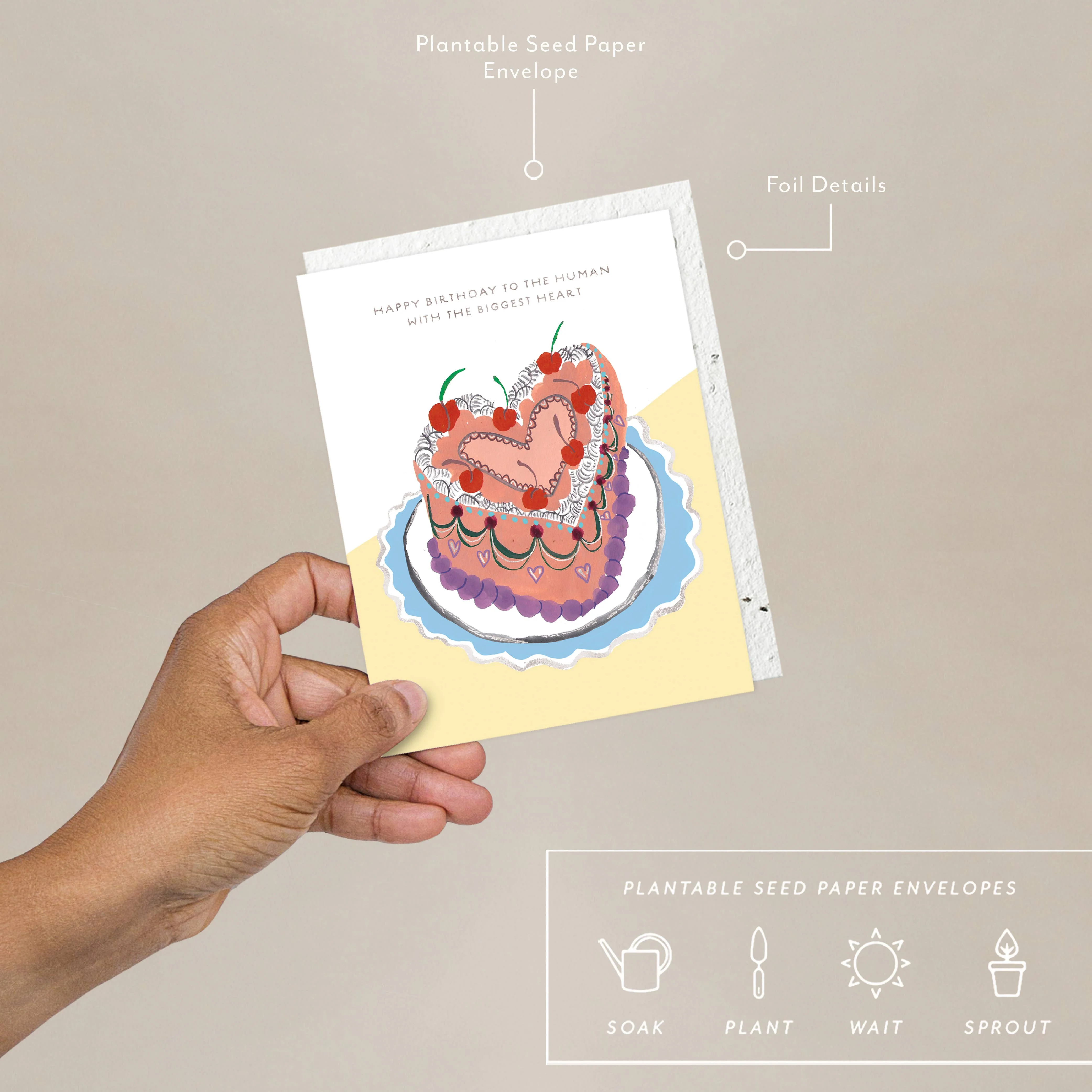 Biggest Heart Birthday Card - Image 2