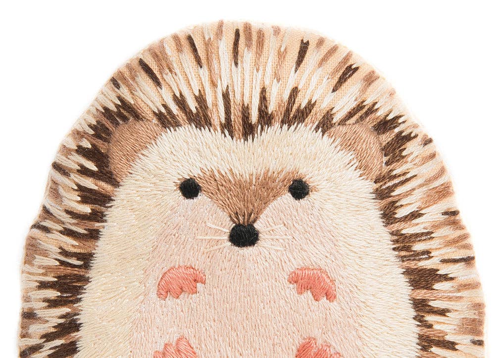 Stuffed Hedgehog  Embroidery Kit - Image 3