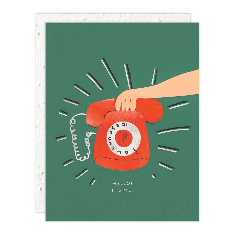 Just To Say Hi Card