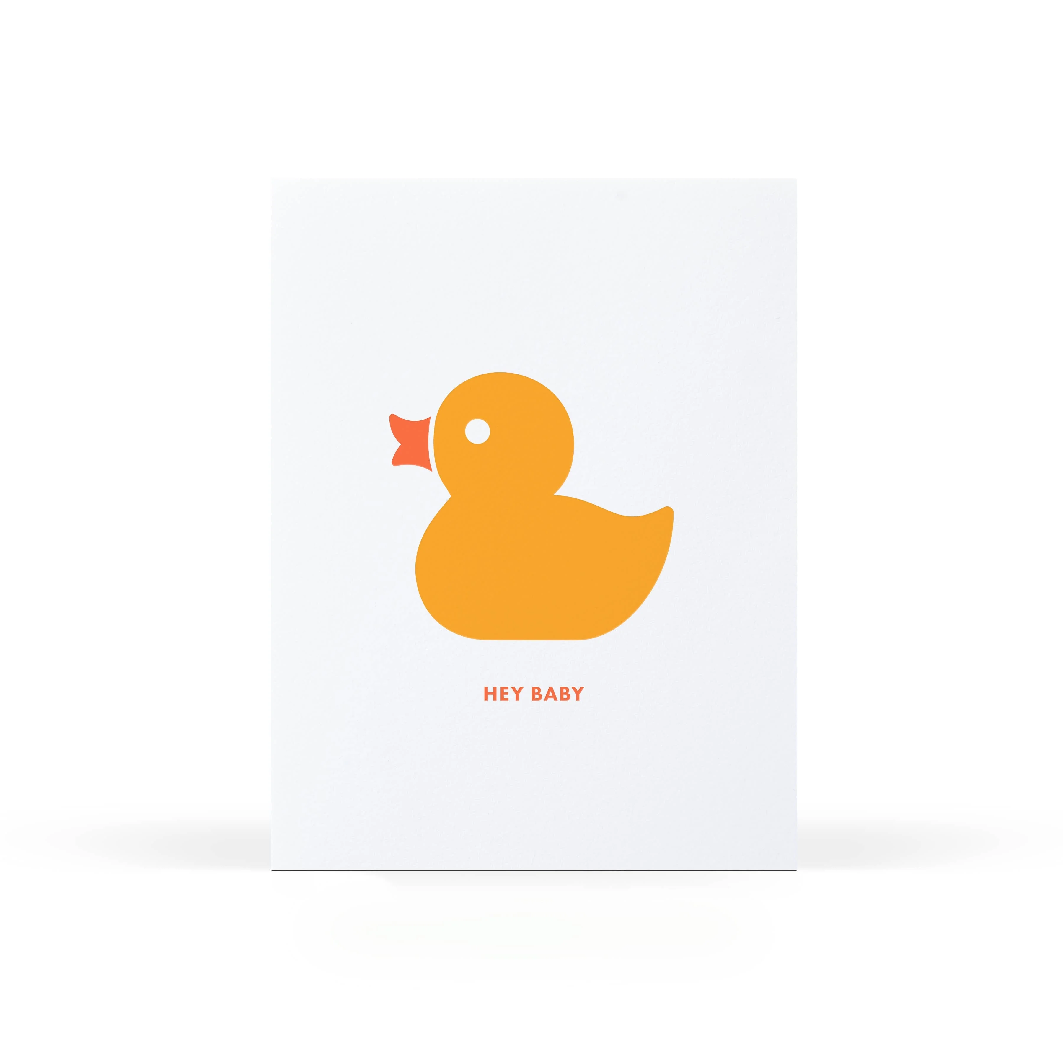 Rubber Duck Baby Card