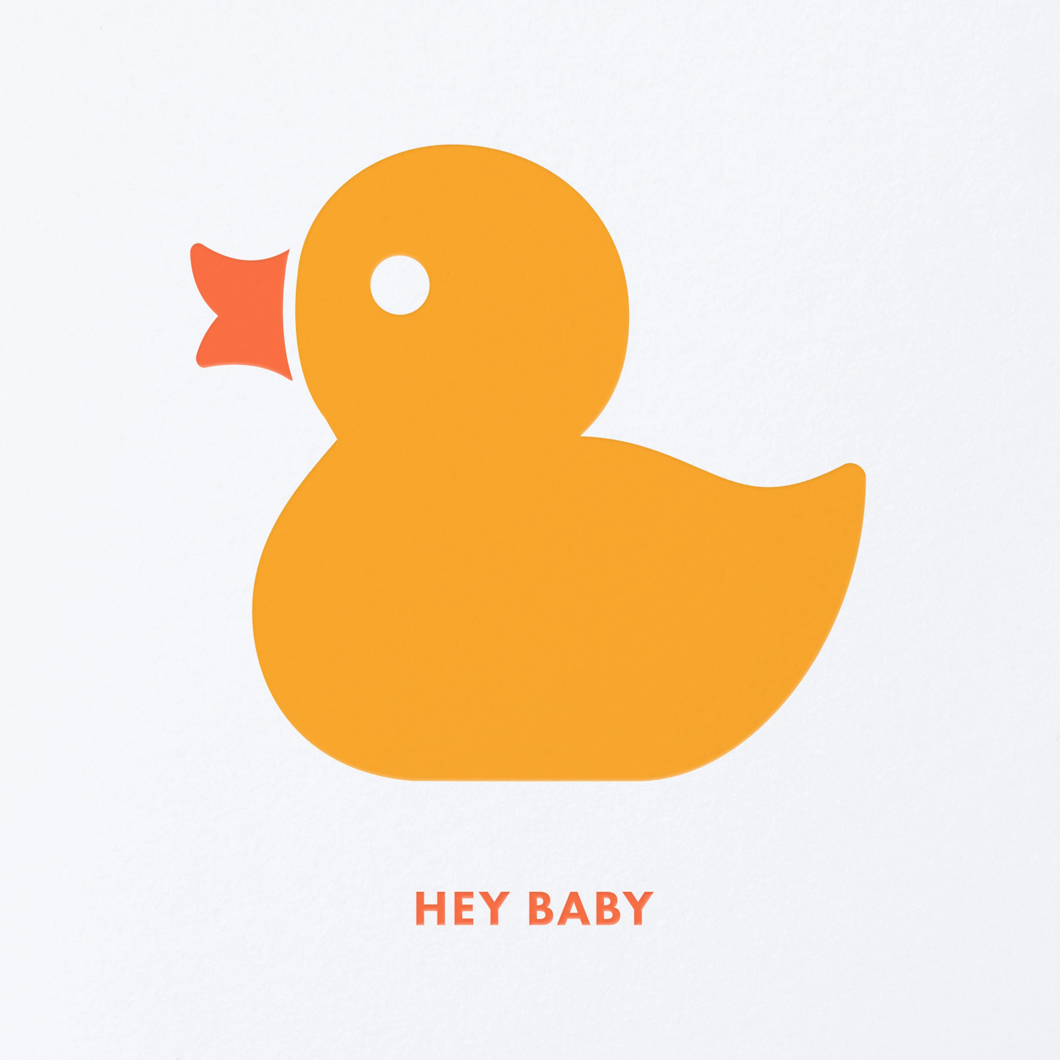Rubber Duck Baby Card - Image 2