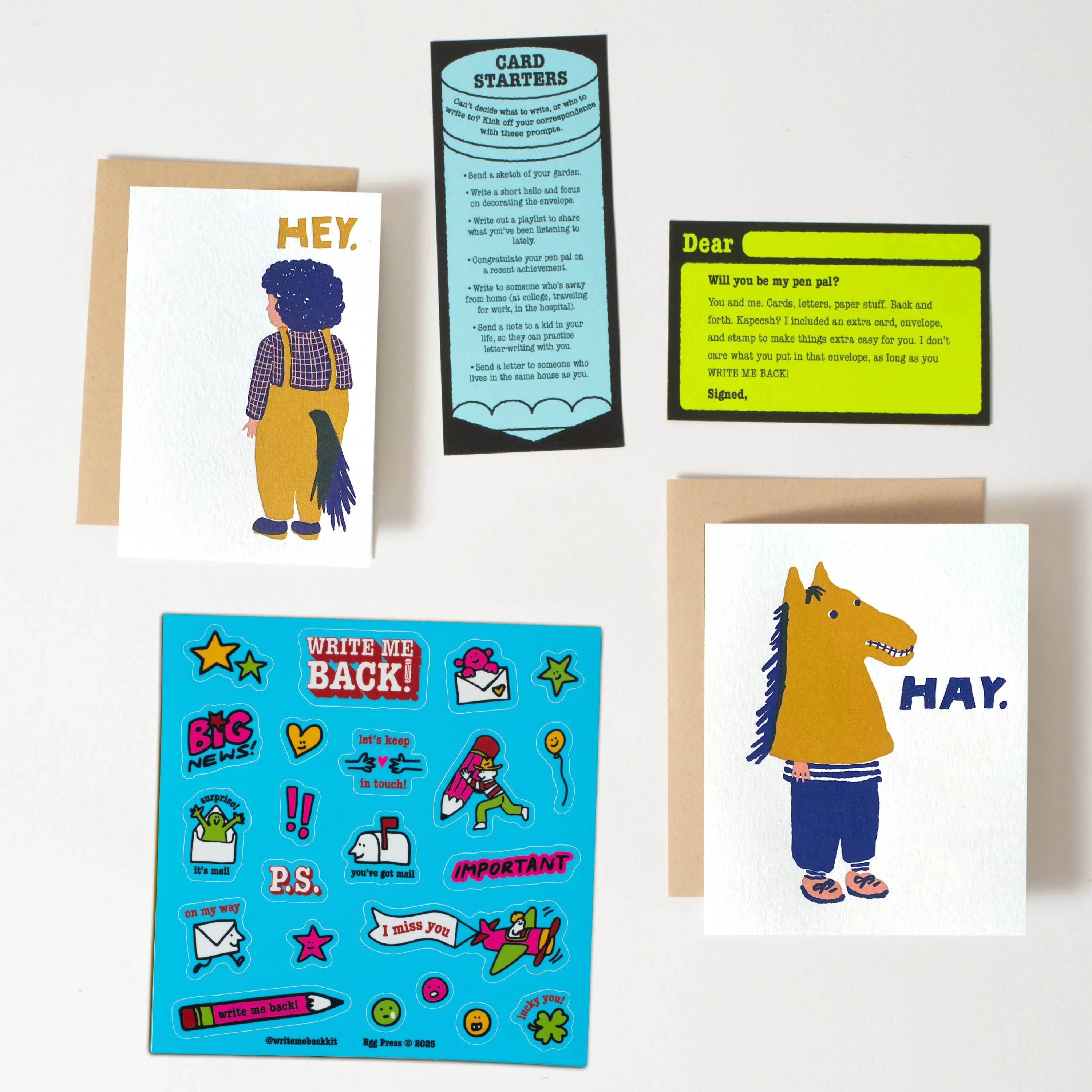Hey Horses Pen Pal Kit - Image 2