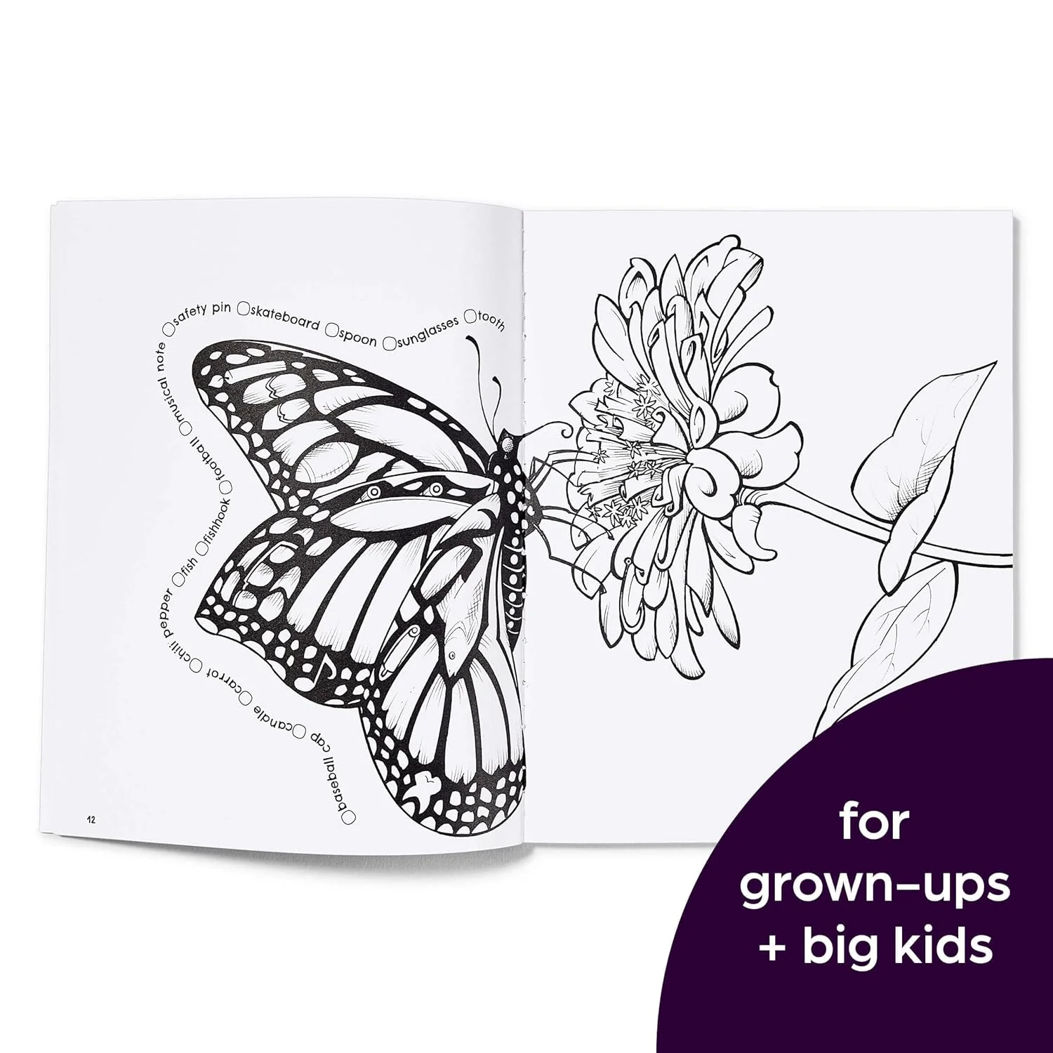 Hidden in Nature: A Cozy Hidden Pictures Coloring Book - Image 3