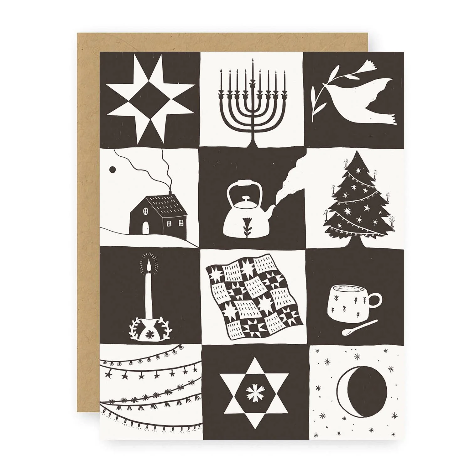 Patchwork Holiday Card - Image 2