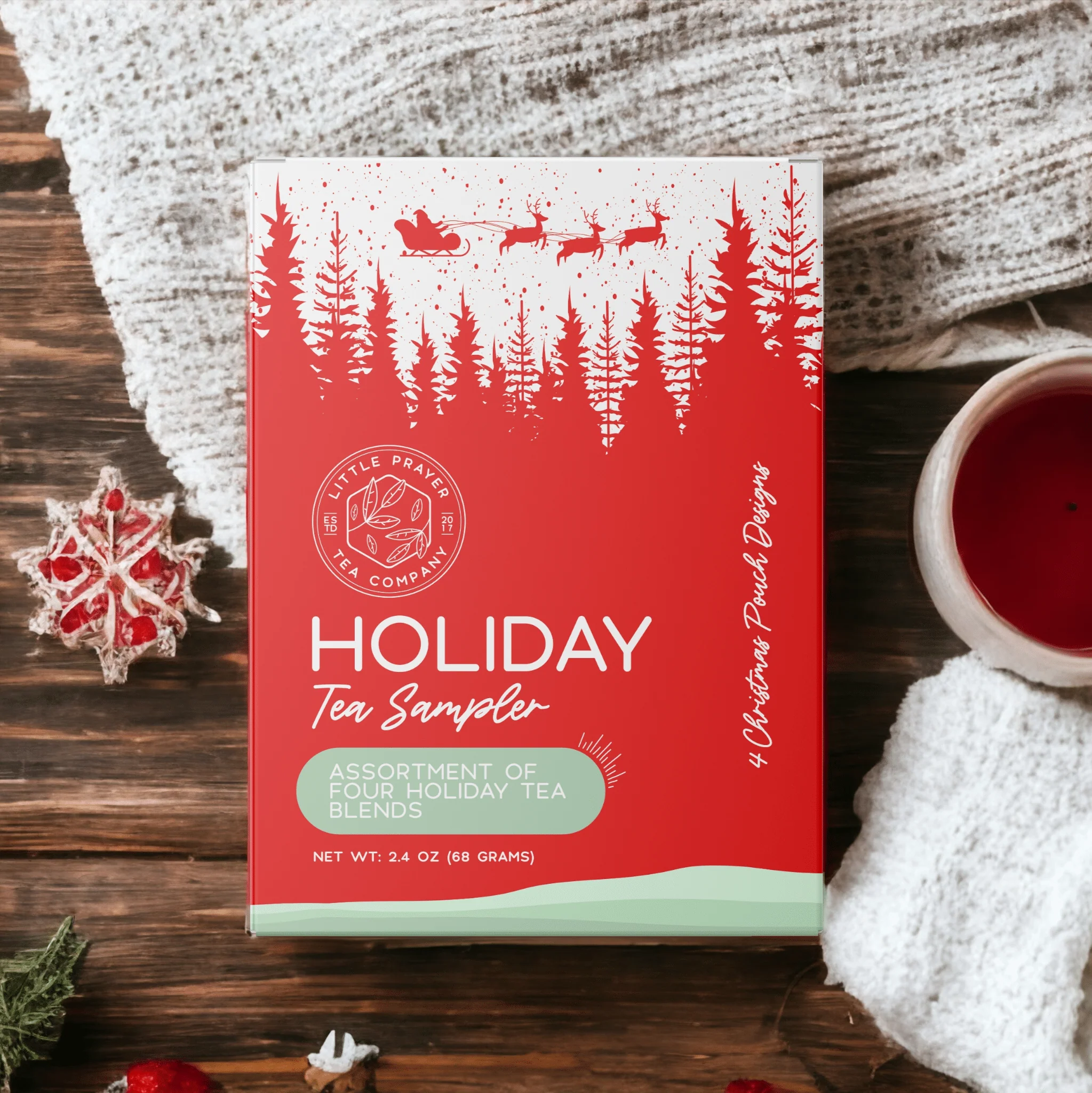 Holiday Tea Sampler Gift Box - Image 2