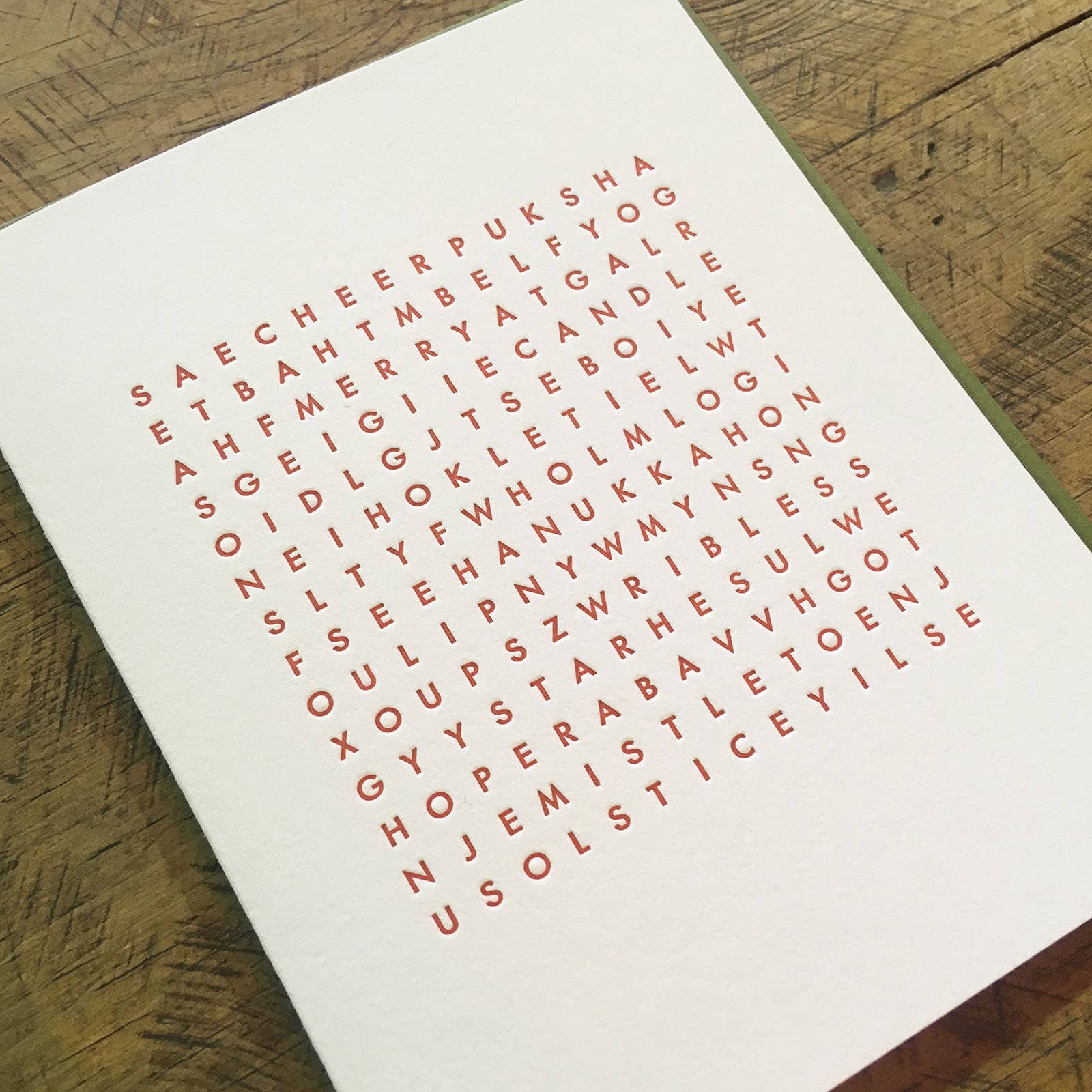 Word Search Holiday Cards - Image 2