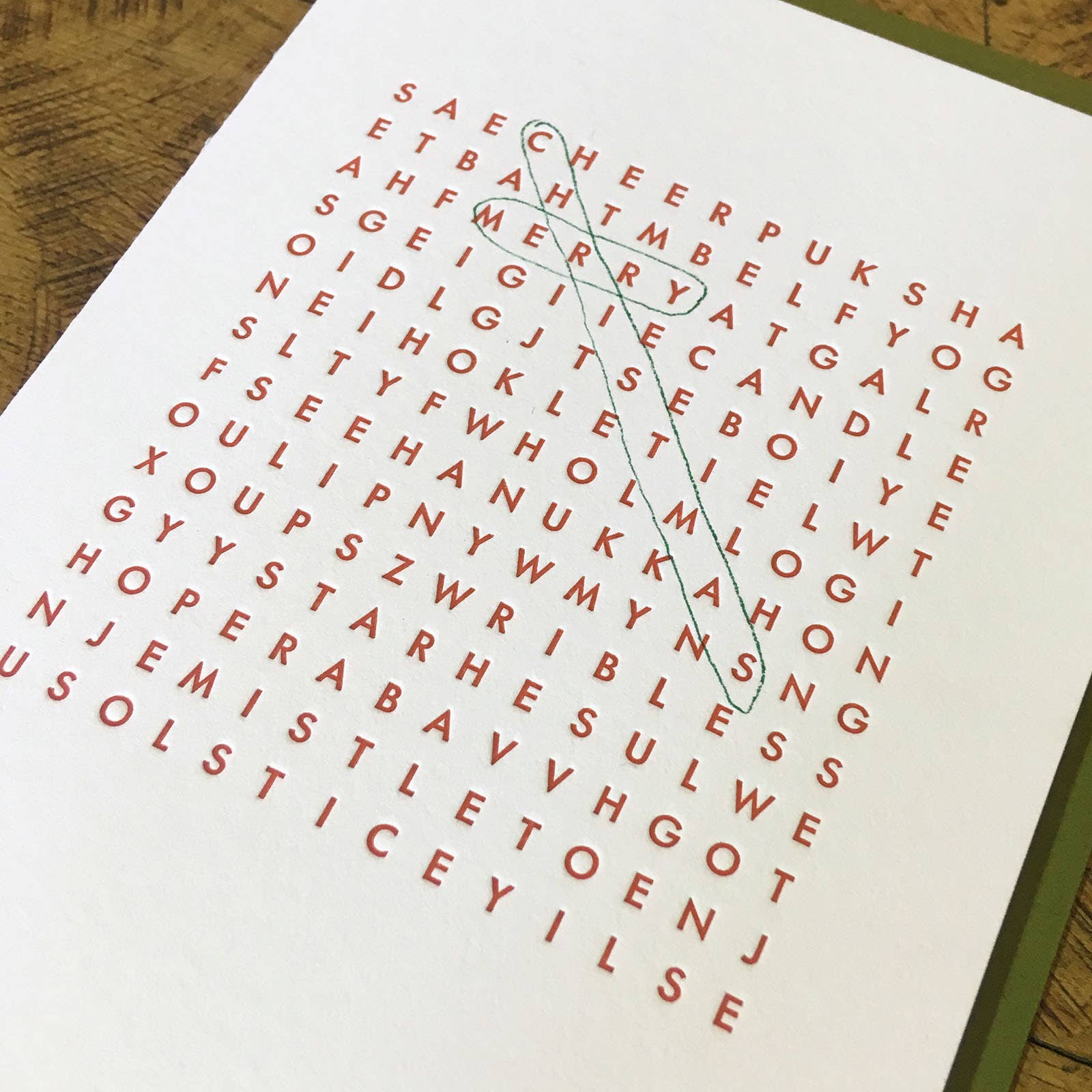 Word Search Holiday Cards - Image 3