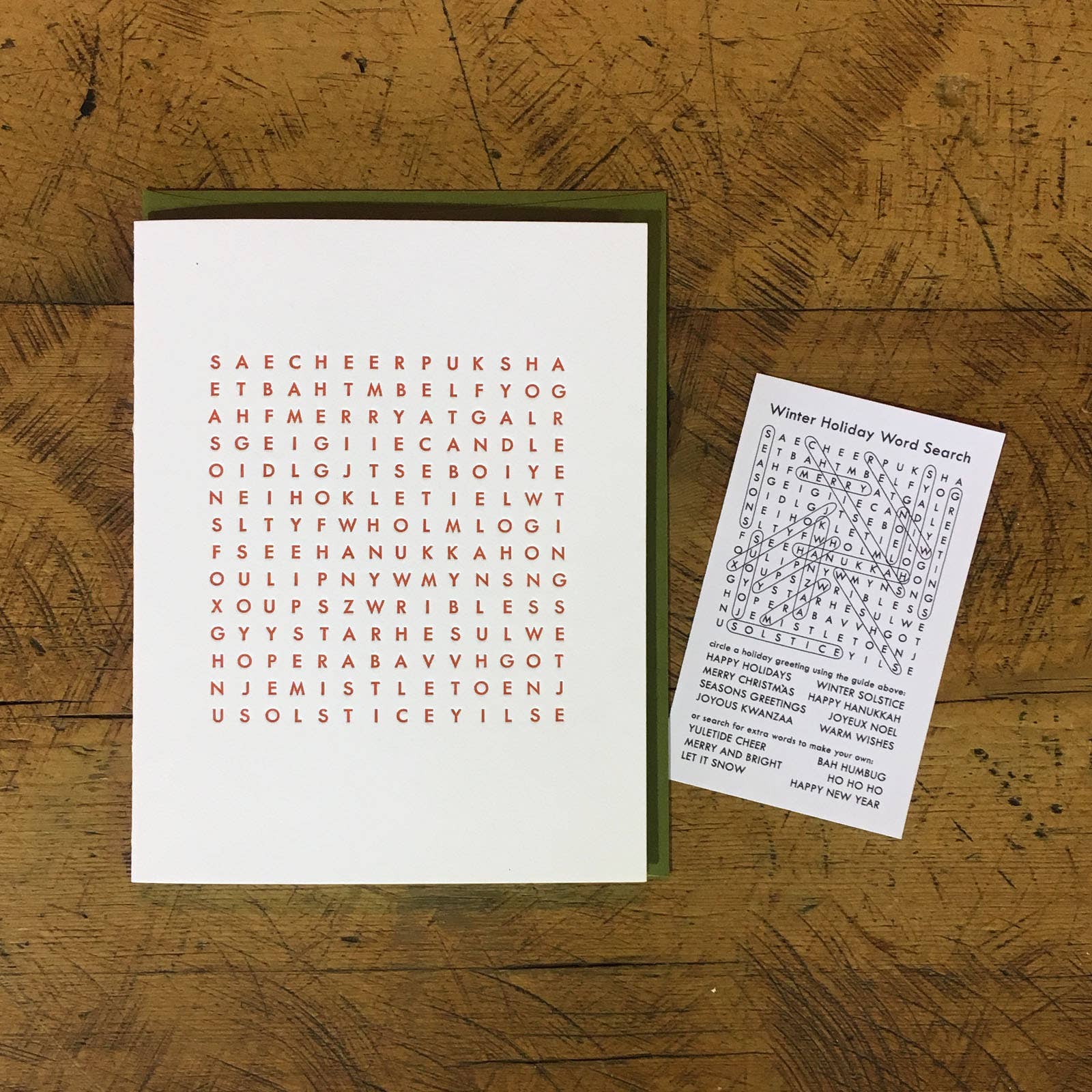 Word Search Holiday Cards - Image 5