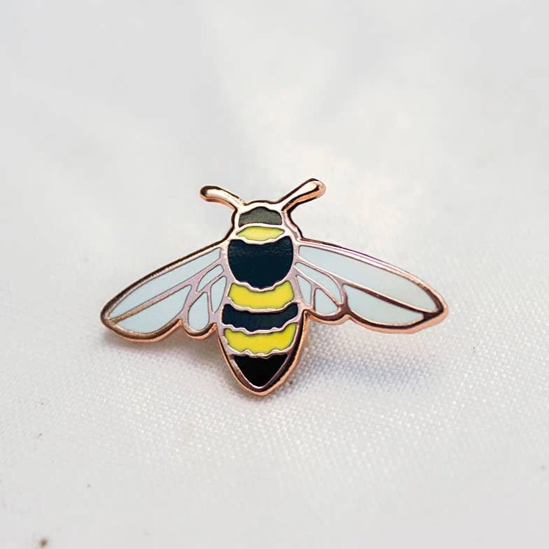 Honeybee Enamel Pin