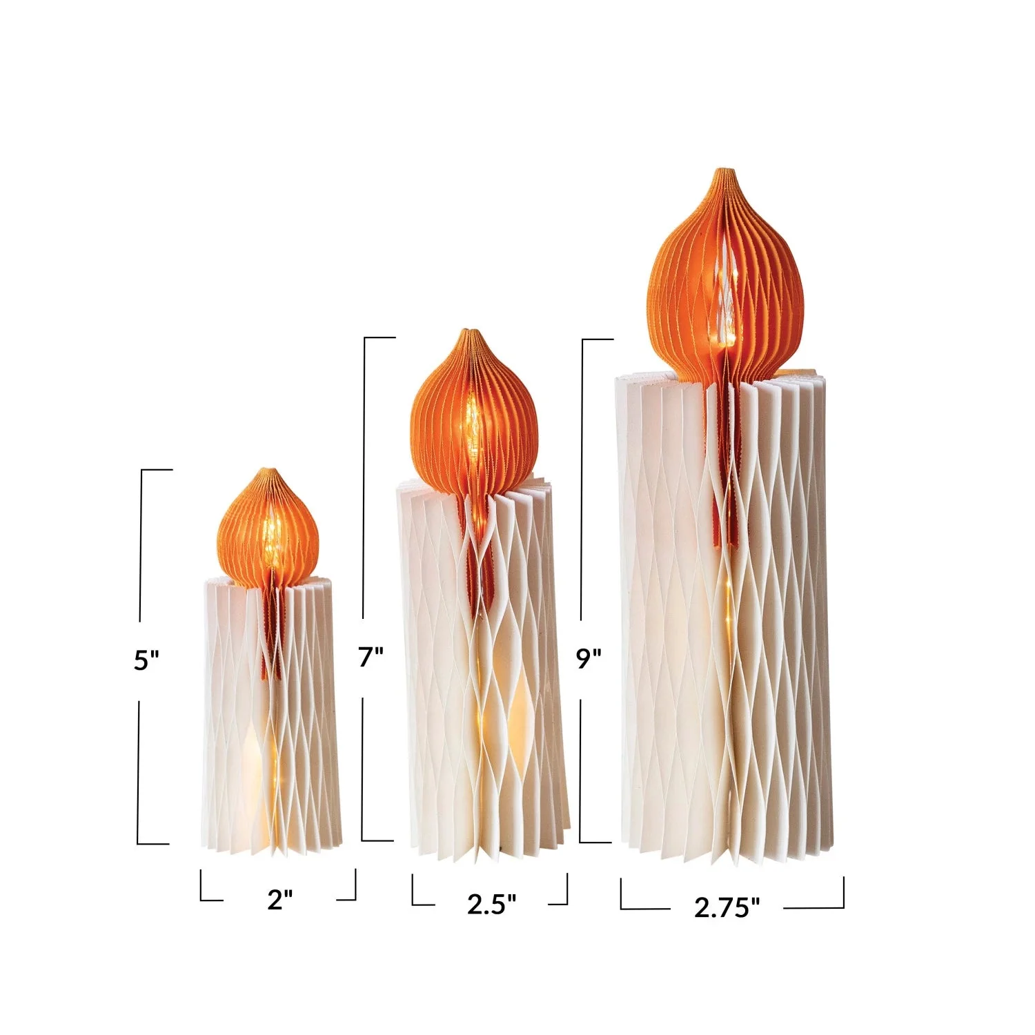 Honeycomb Candles Set - Image 4