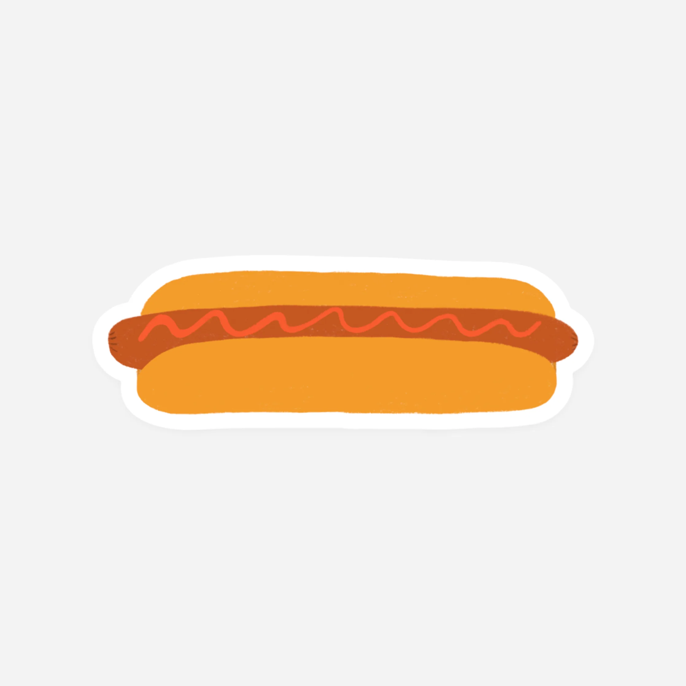 Hot Dog Sticker - Image 2