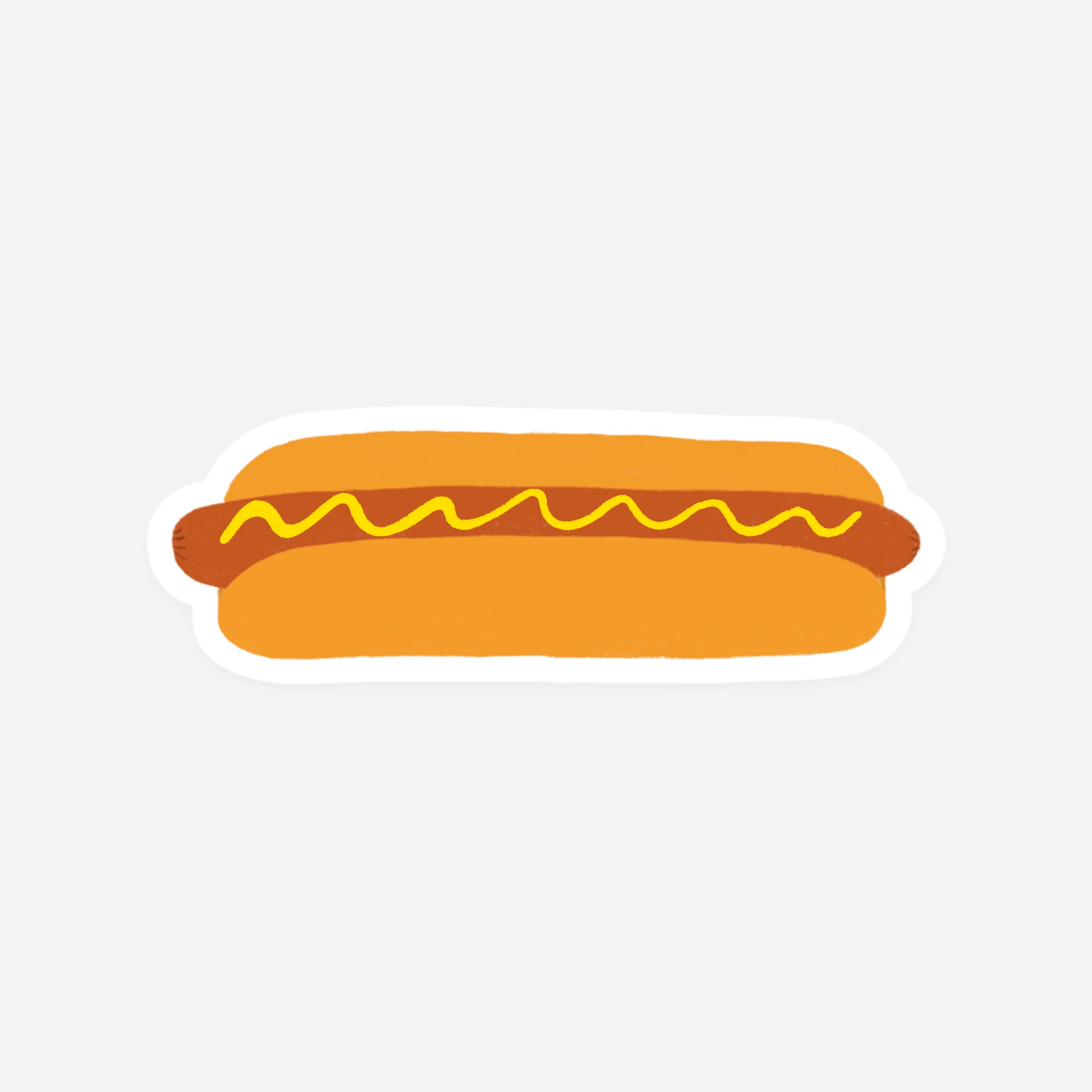 Hot Dog Sticker - Image 3