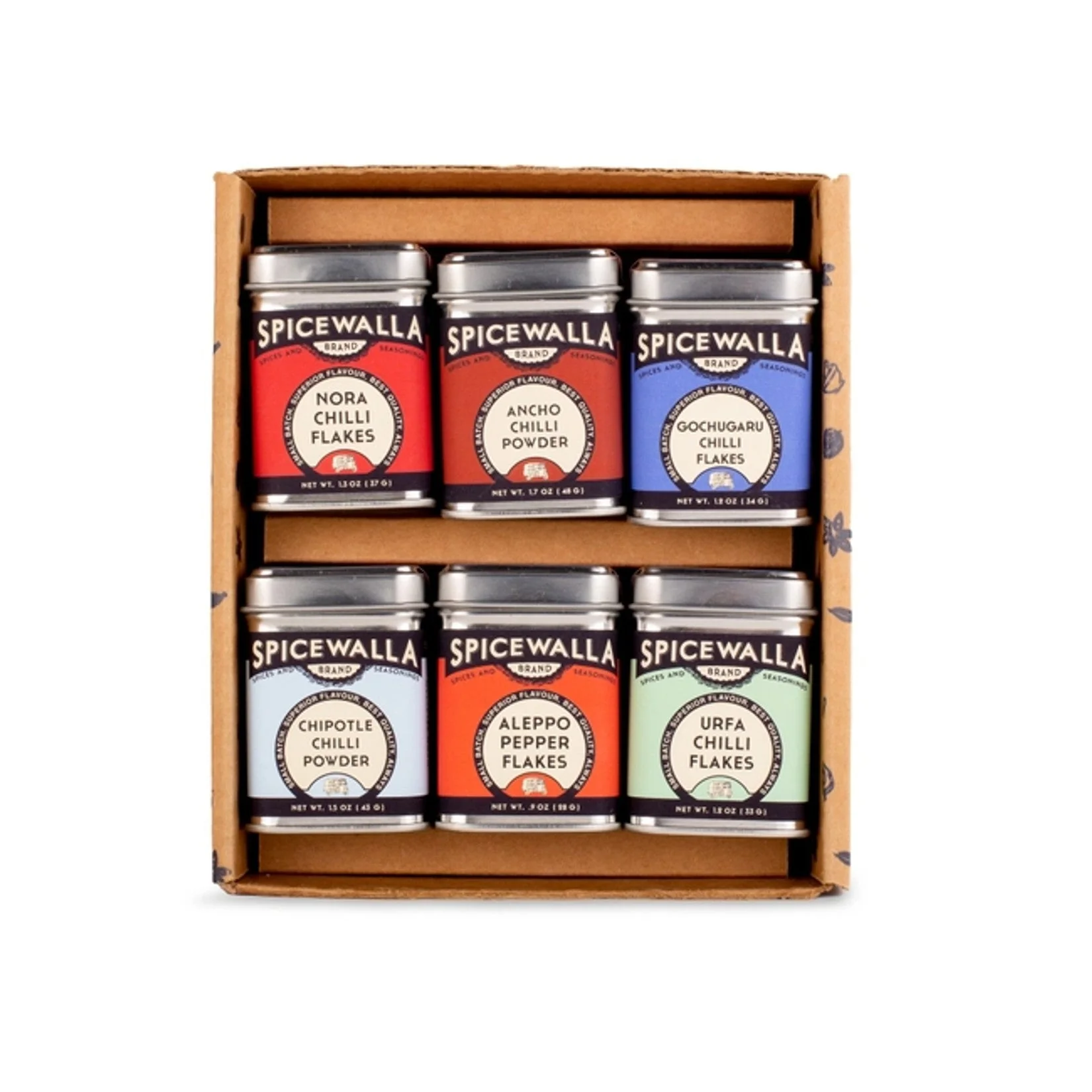 Hot Stuff Collection: Small Tin 6 Pack