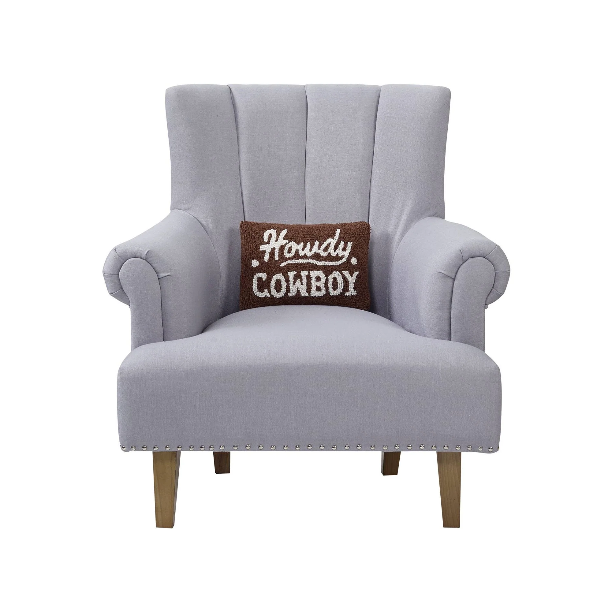 Howdy Cowboy Hook  Pillow - Image 2